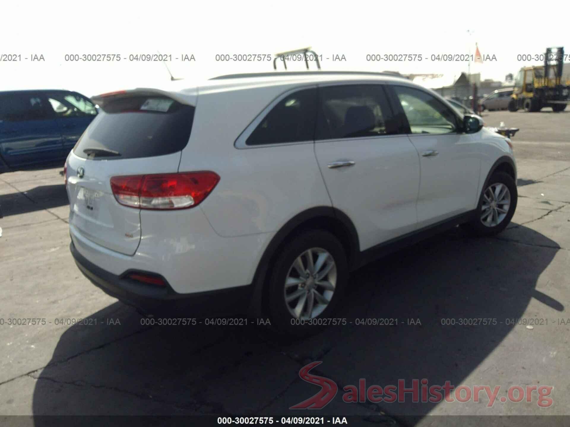 5XYPG4A30HG259250 2017 KIA SORENTO