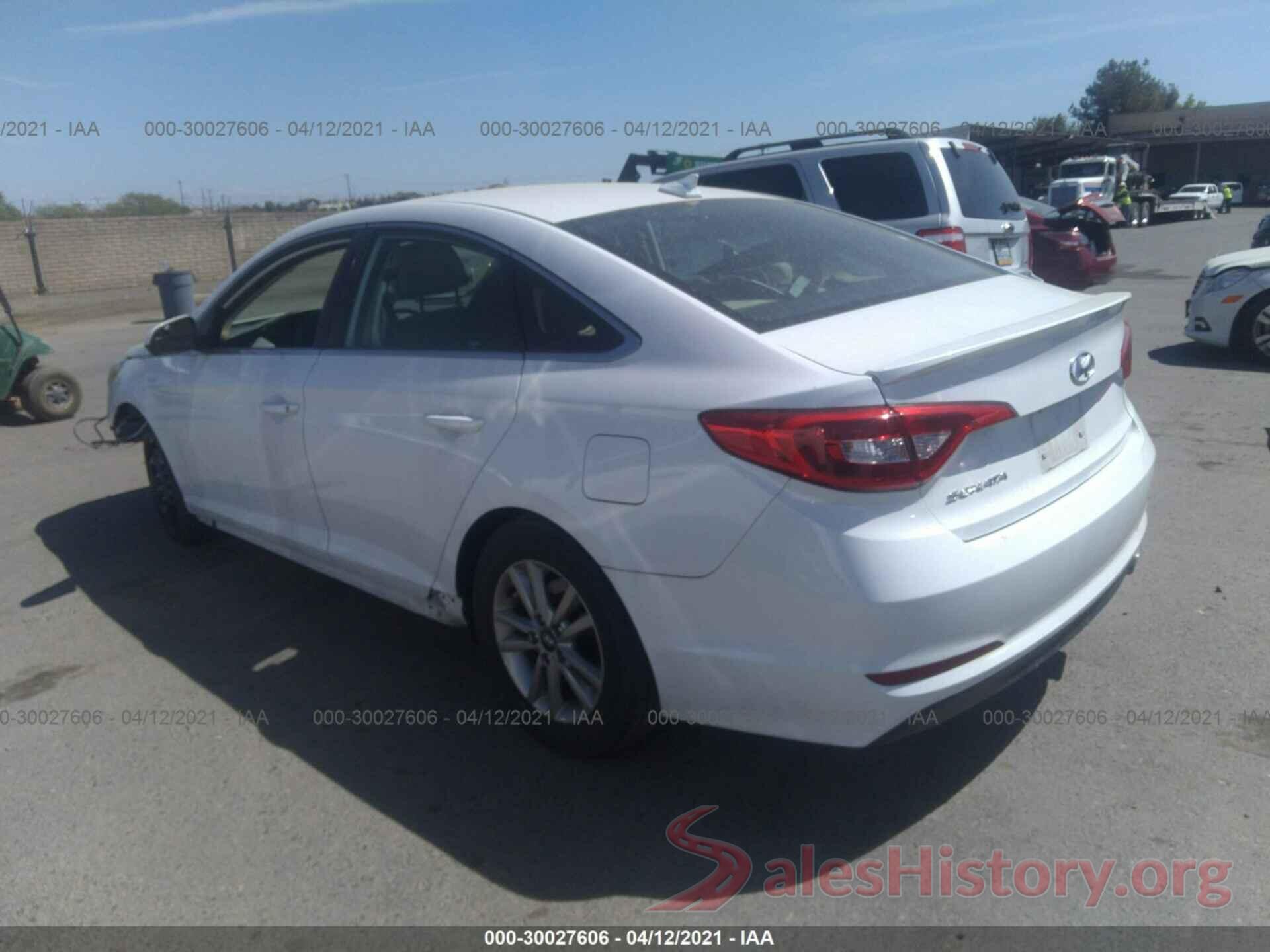 5NPE24AF2GH407812 2016 HYUNDAI SONATA