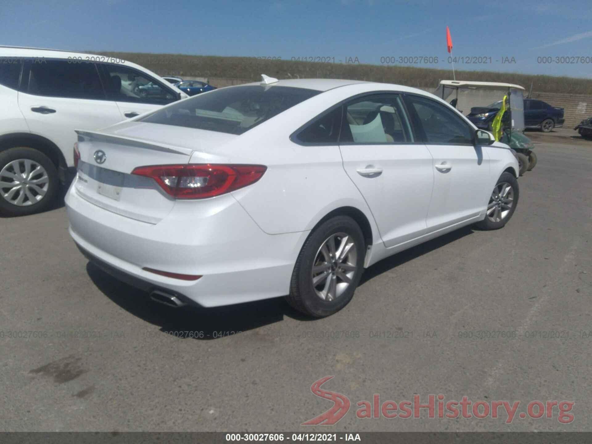 5NPE24AF2GH407812 2016 HYUNDAI SONATA