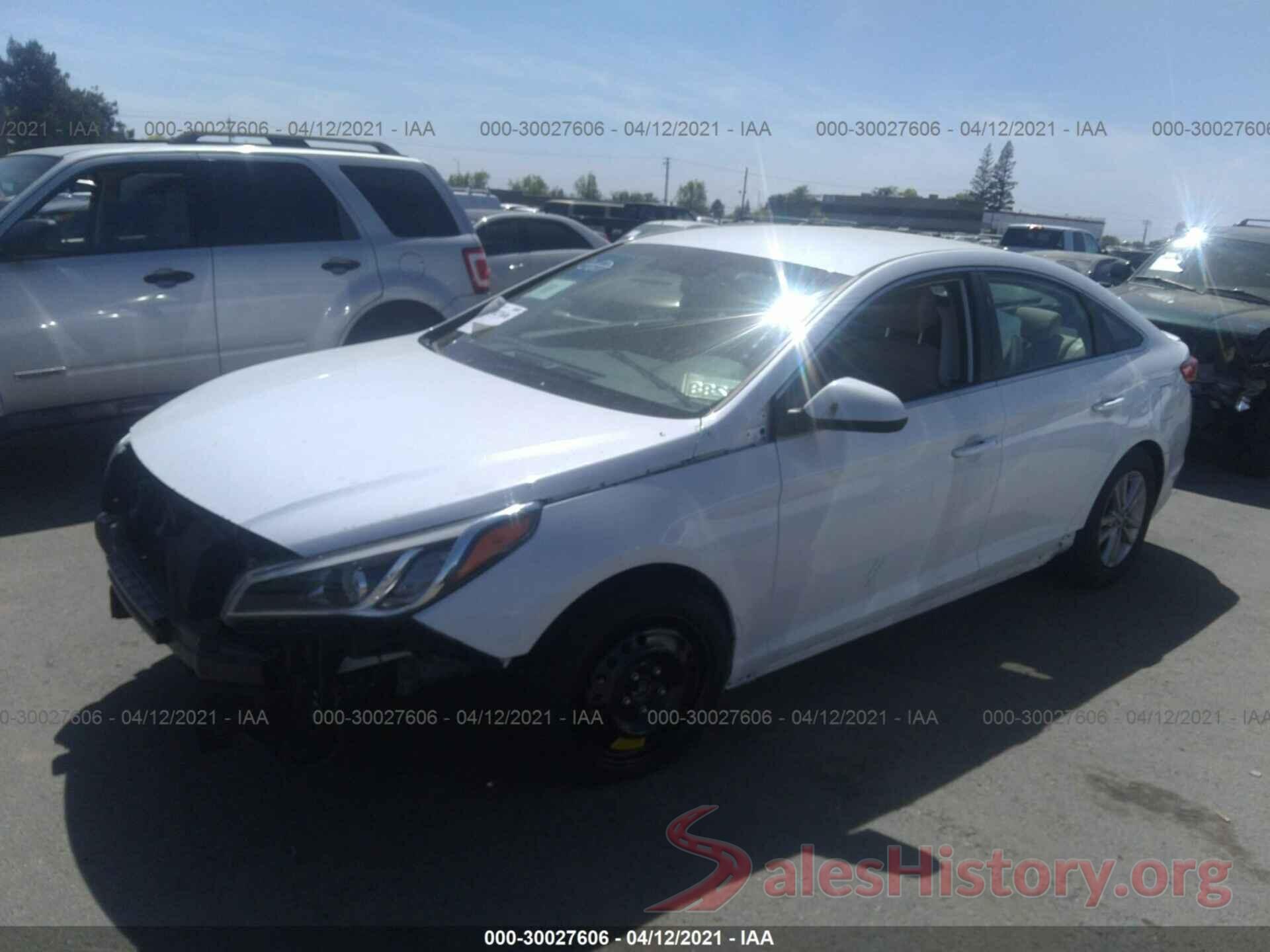 5NPE24AF2GH407812 2016 HYUNDAI SONATA