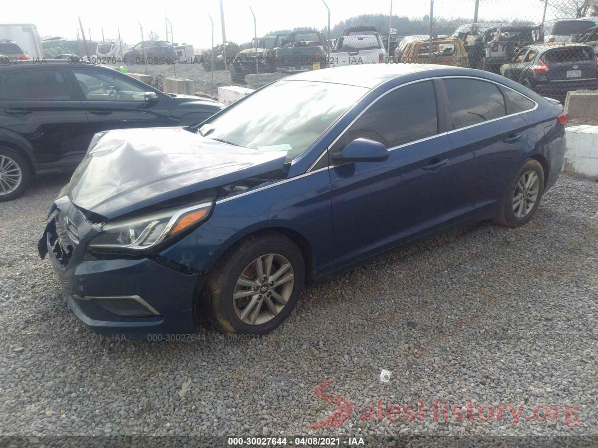 5NPE24AF8GH384102 2016 HYUNDAI SONATA