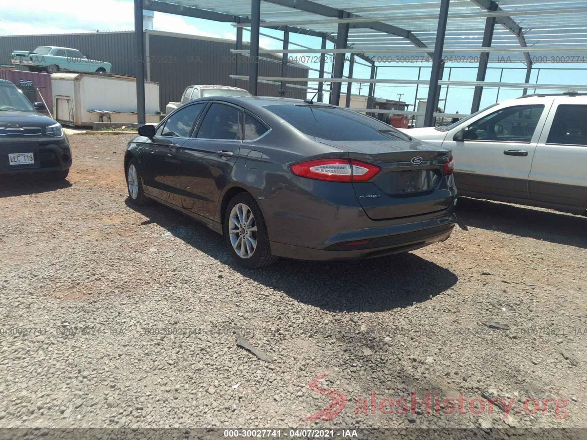 3FA6P0H77GR146807 2016 FORD FUSION