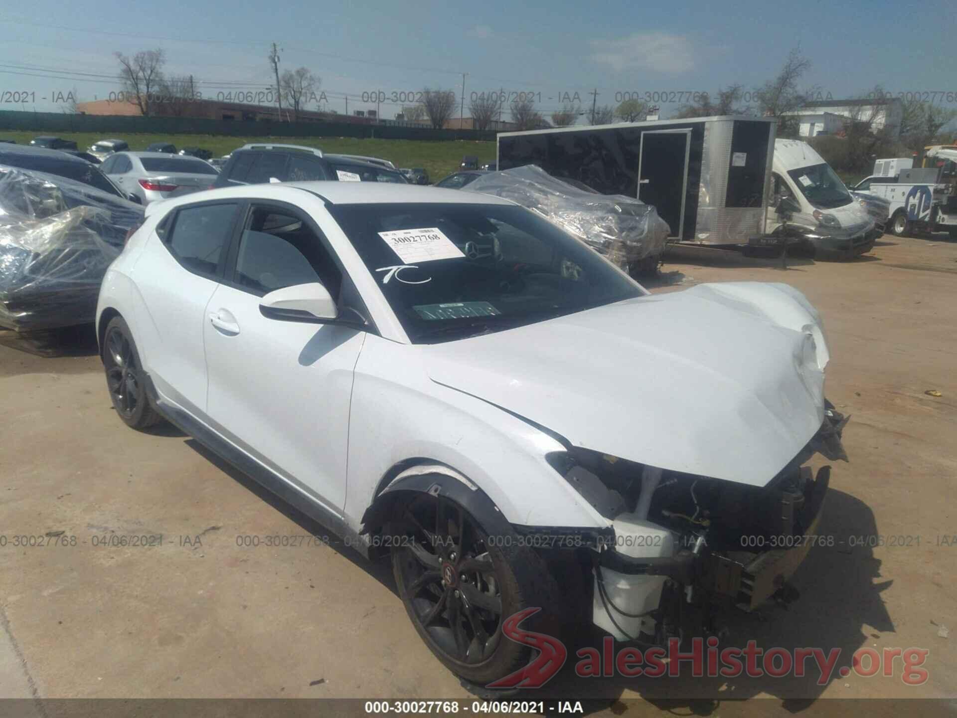 KMHTH6AB3KU020176 2019 HYUNDAI VELOSTER