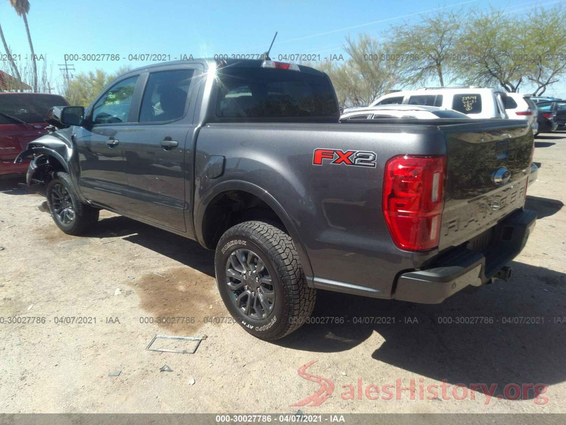 1FTER4EH7LLA88839 2020 FORD RANGER