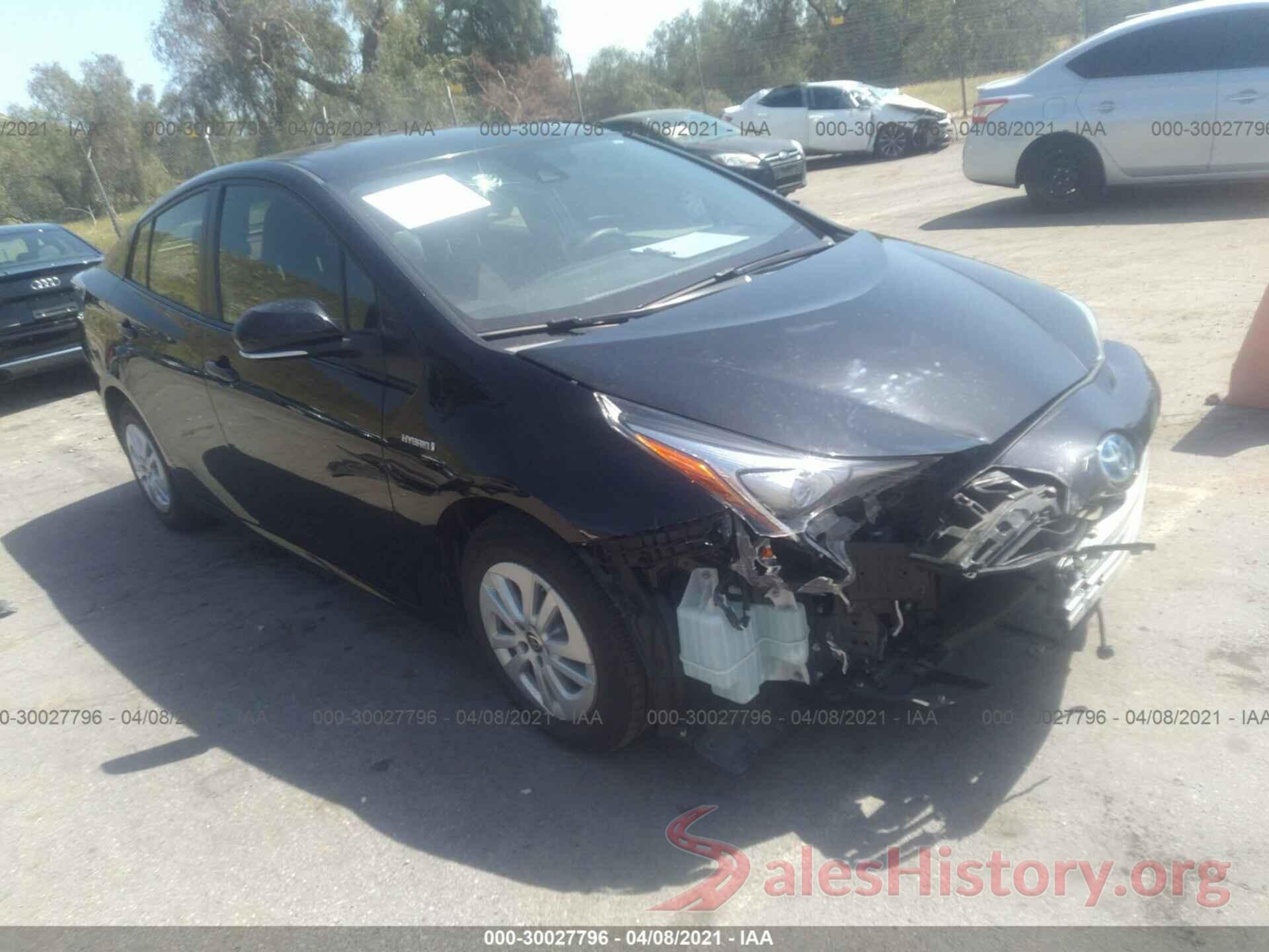 JTDKBRFU6H3034715 2017 TOYOTA PRIUS