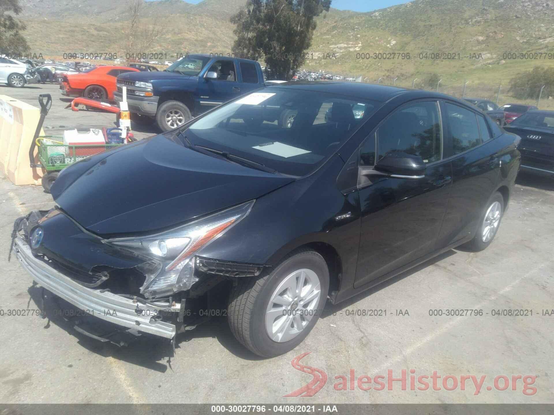 JTDKBRFU6H3034715 2017 TOYOTA PRIUS