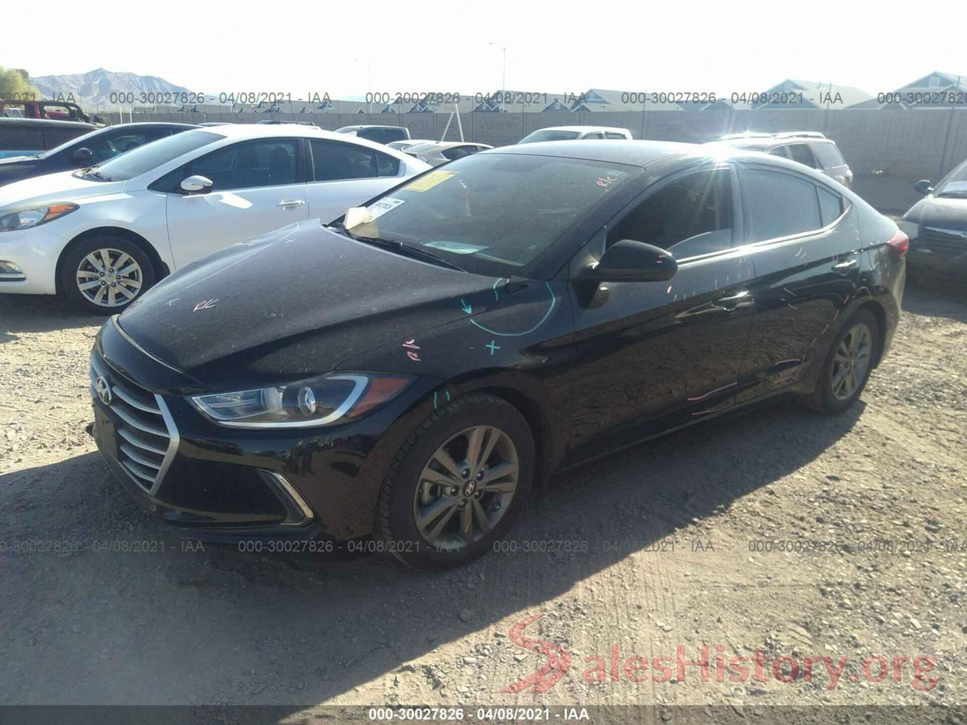 5NPD84LF6HH074197 2017 HYUNDAI ELANTRA