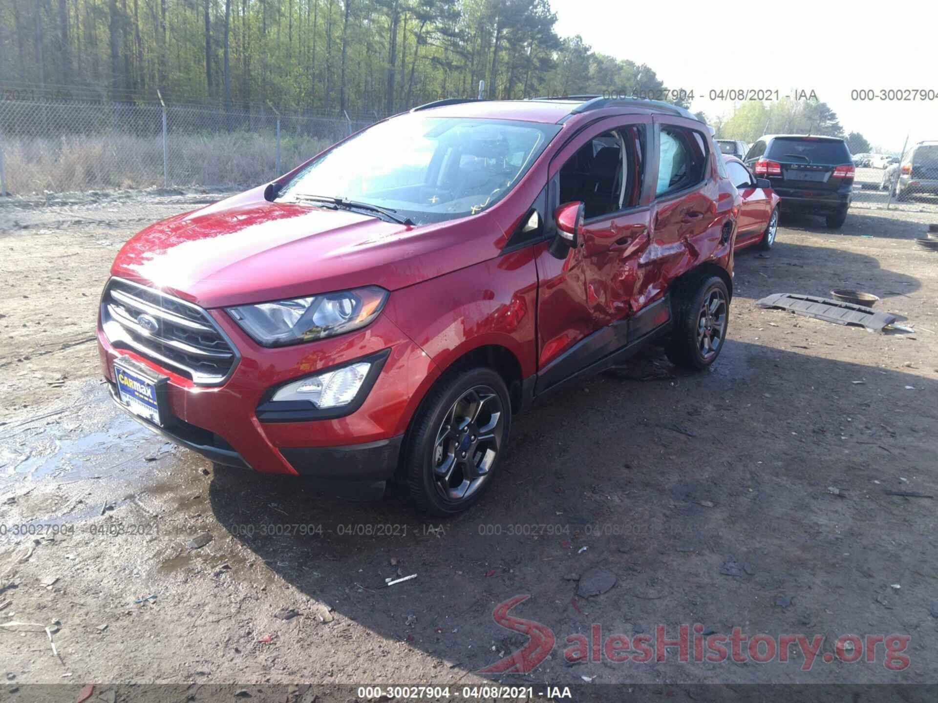 MAJ6P1CL1JC194125 2018 FORD ECOSPORT