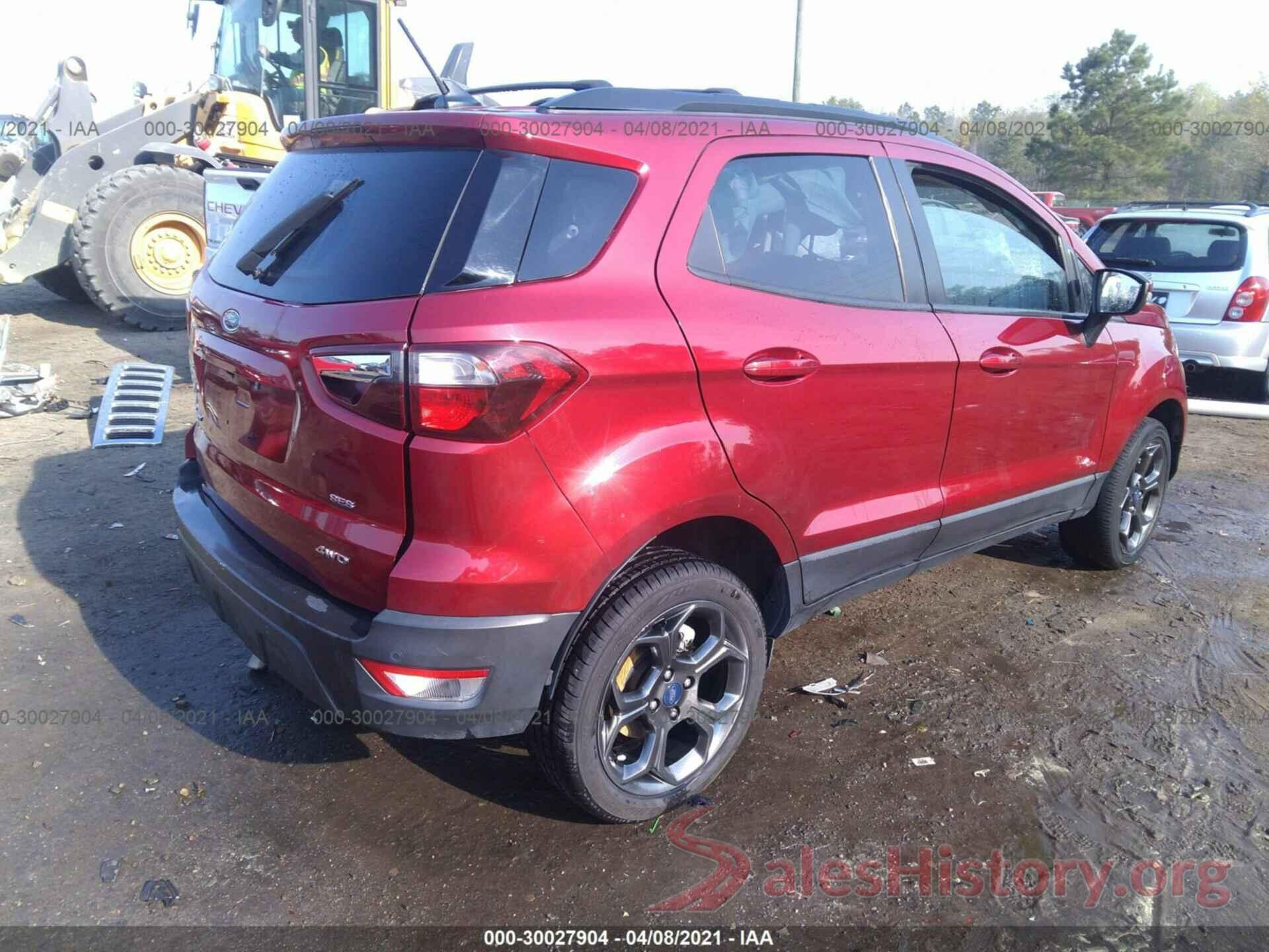 MAJ6P1CL1JC194125 2018 FORD ECOSPORT