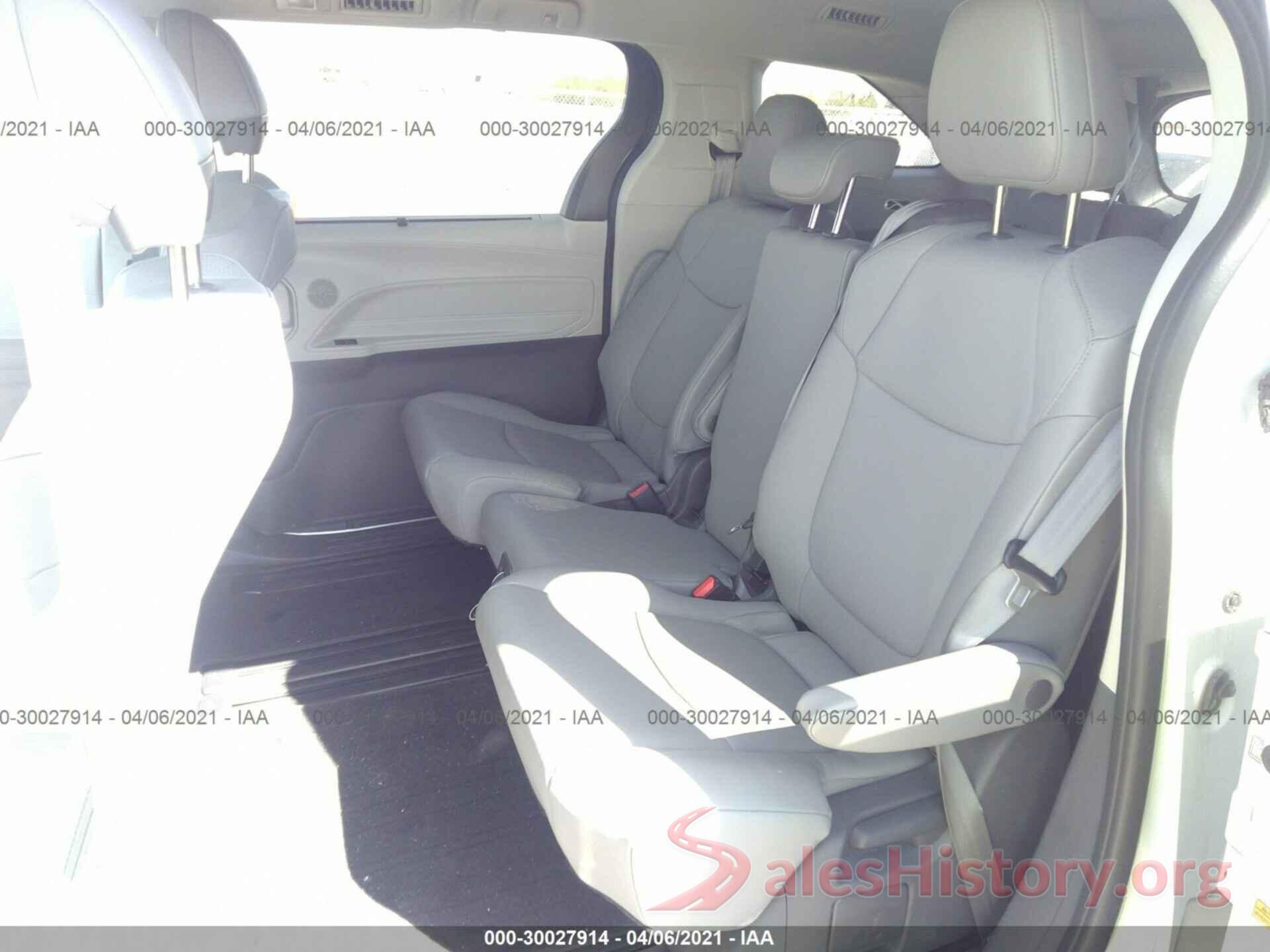 5TDYRKEC1MS009459 2021 TOYOTA SIENNA