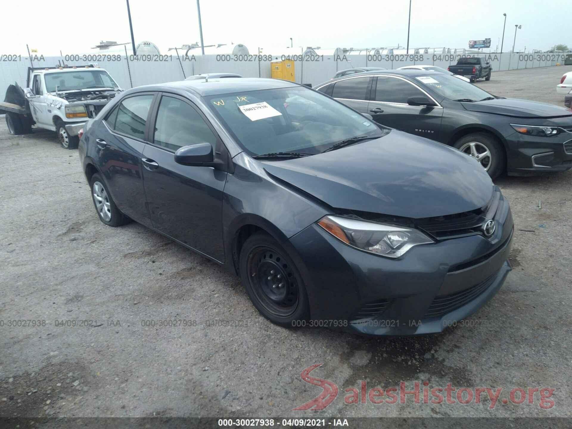 5YFBURHE6GP483656 2016 TOYOTA COROLLA