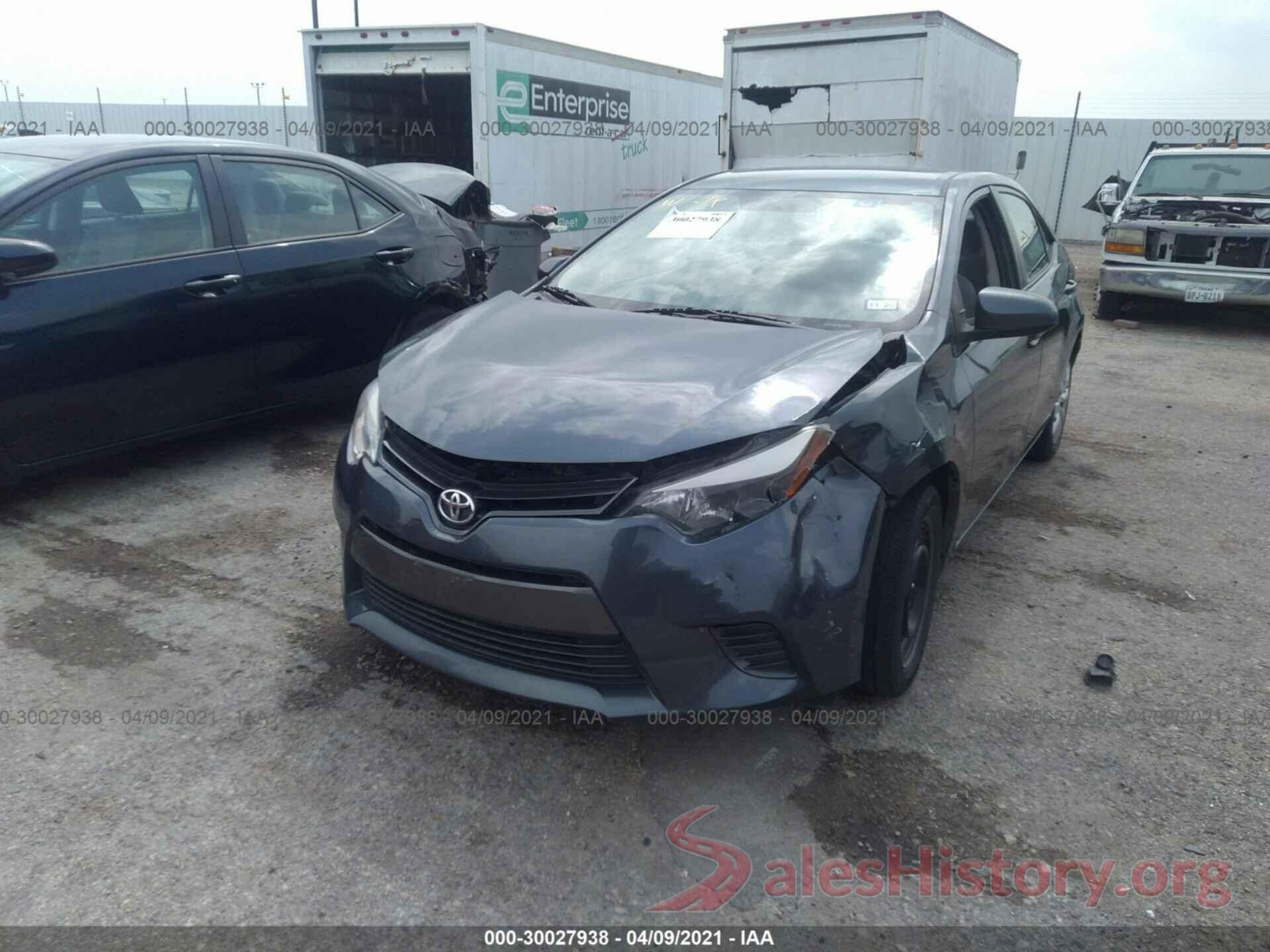 5YFBURHE6GP483656 2016 TOYOTA COROLLA