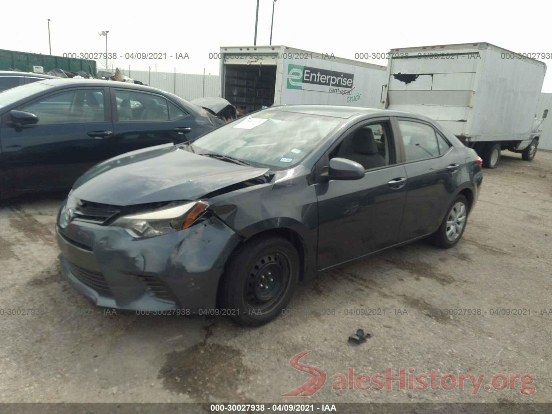 5YFBURHE6GP483656 2016 TOYOTA COROLLA