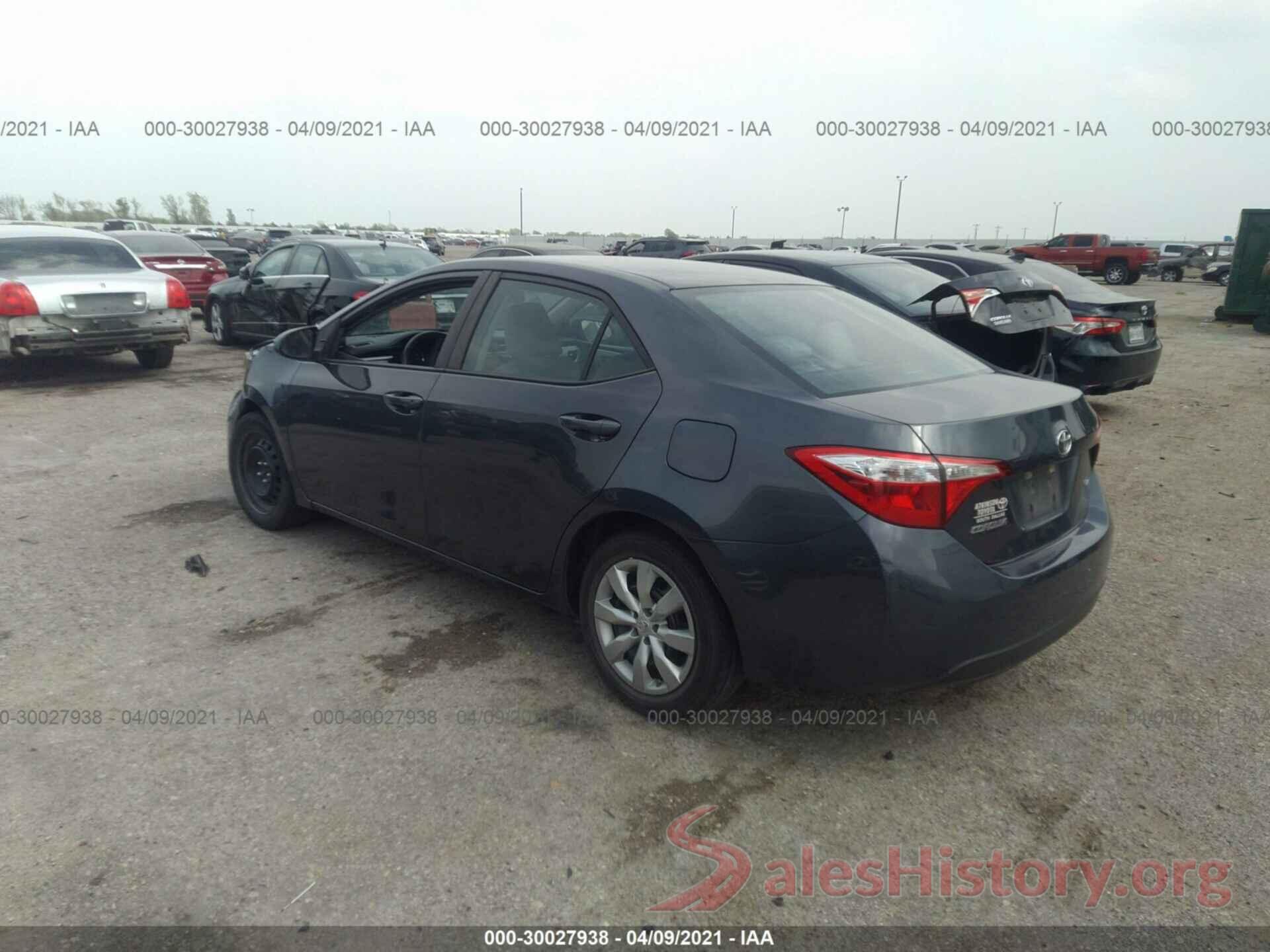 5YFBURHE6GP483656 2016 TOYOTA COROLLA