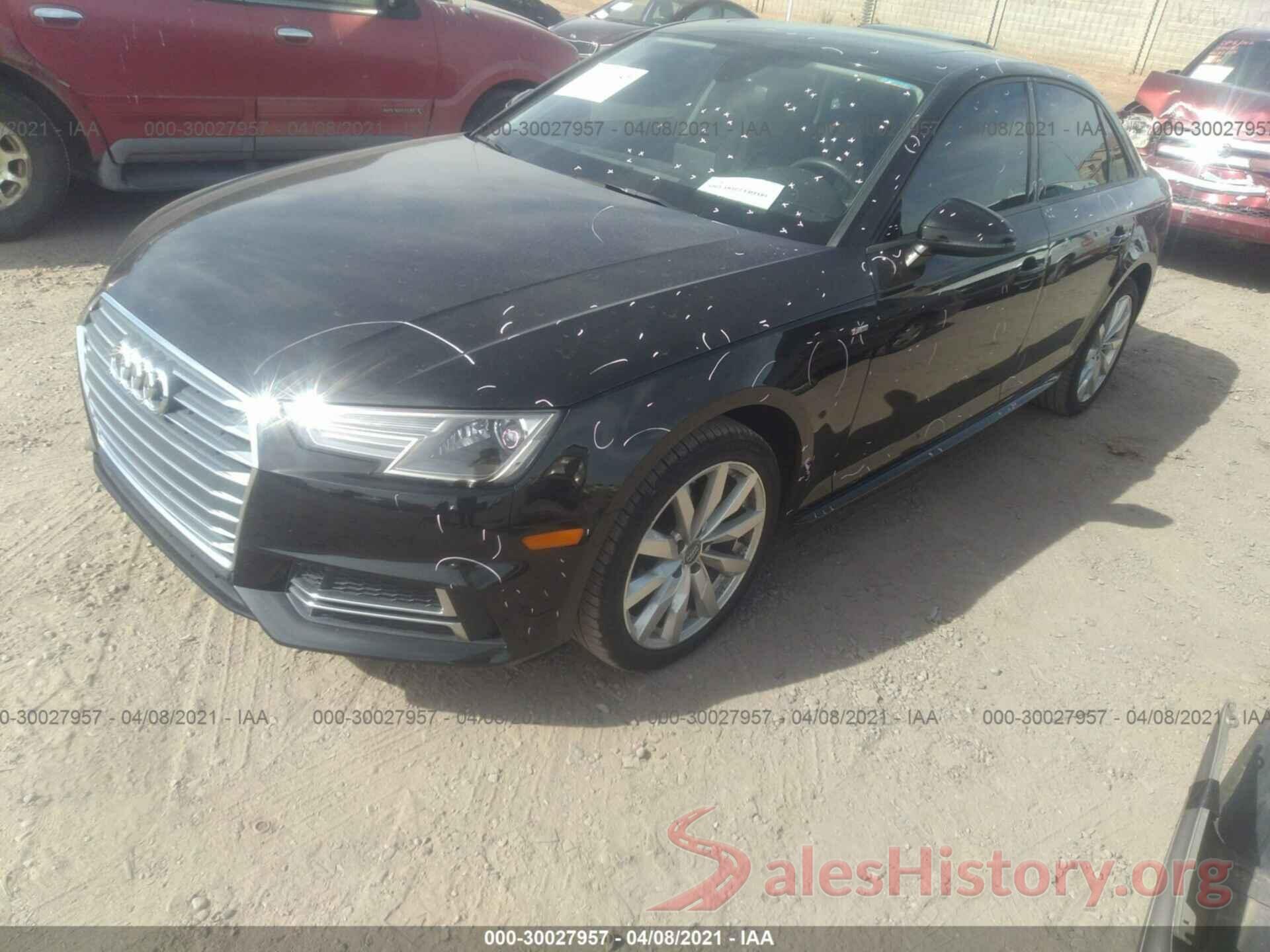 WAUKMAF44JA160744 2018 AUDI A4