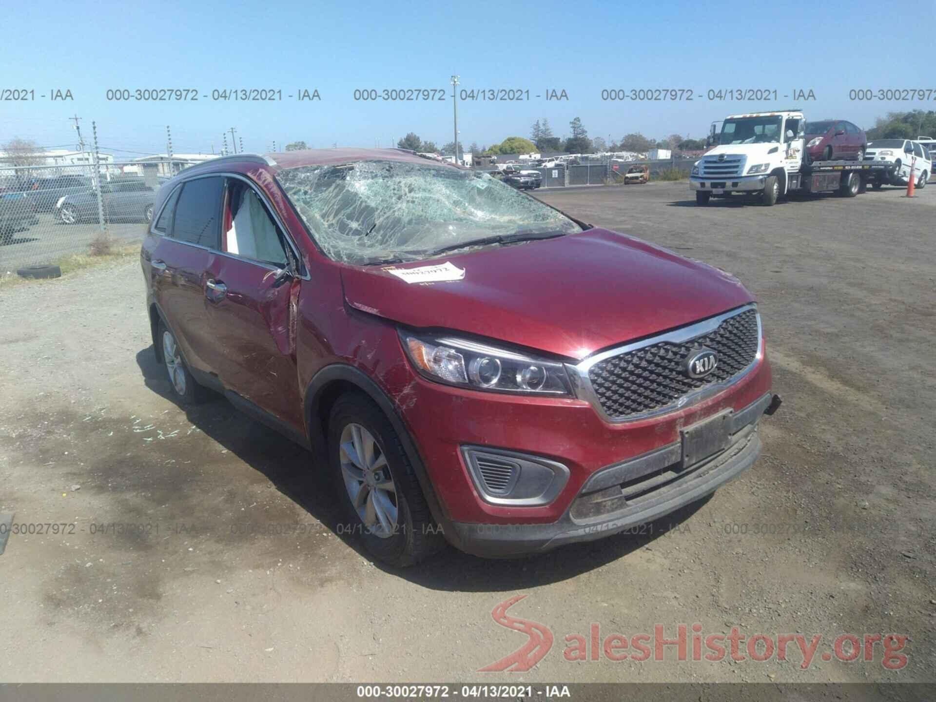 5XYPG4A34GG143757 2016 KIA SORENTO