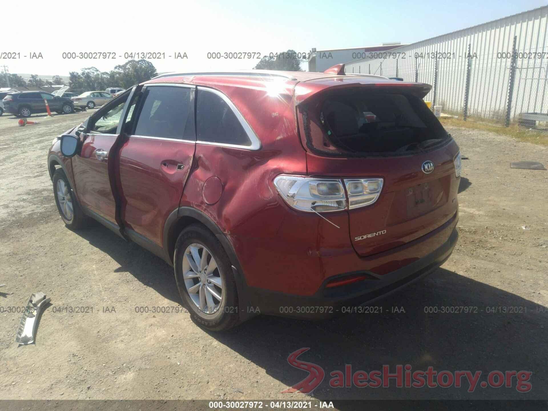 5XYPG4A34GG143757 2016 KIA SORENTO