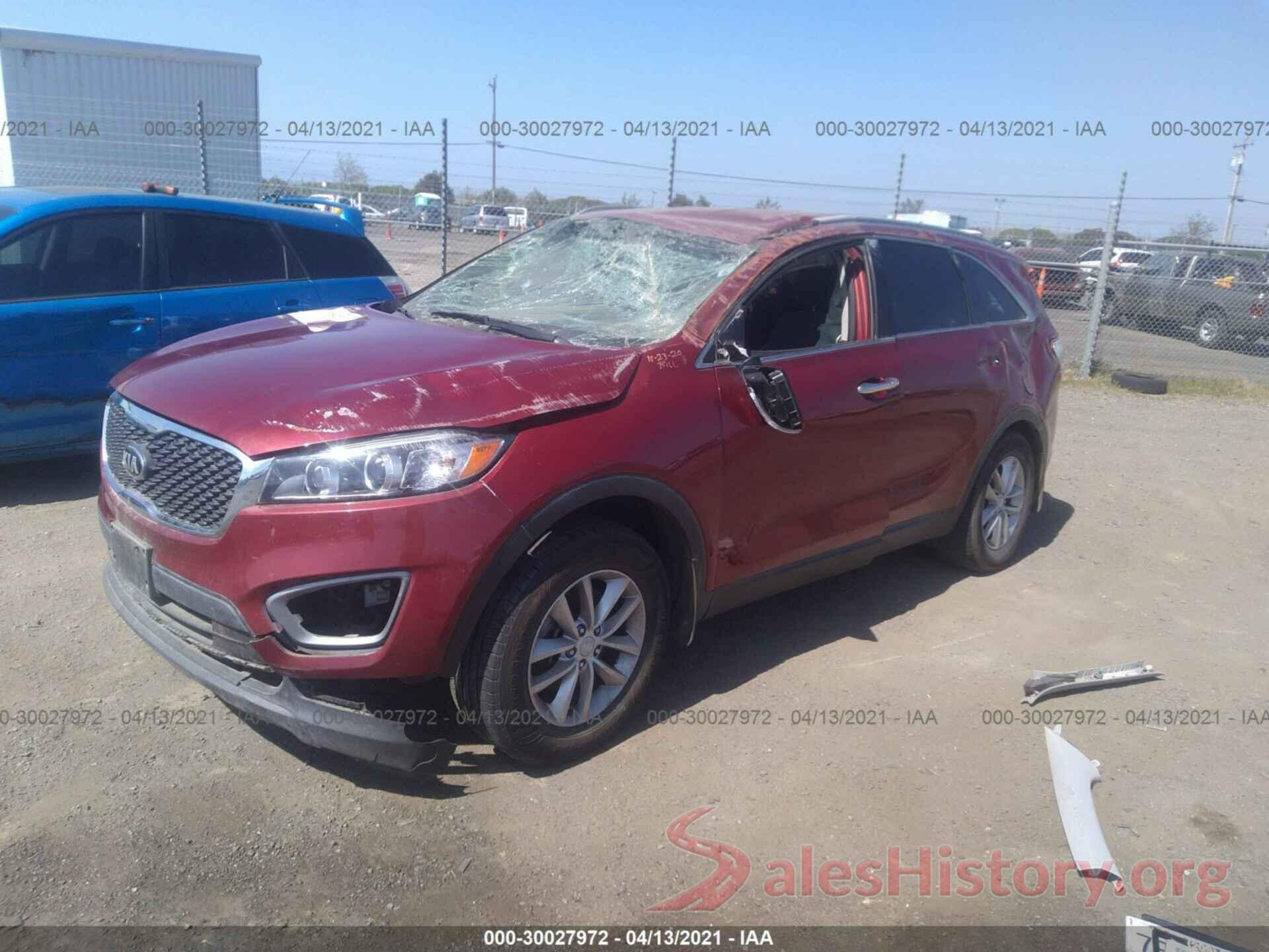 5XYPG4A34GG143757 2016 KIA SORENTO