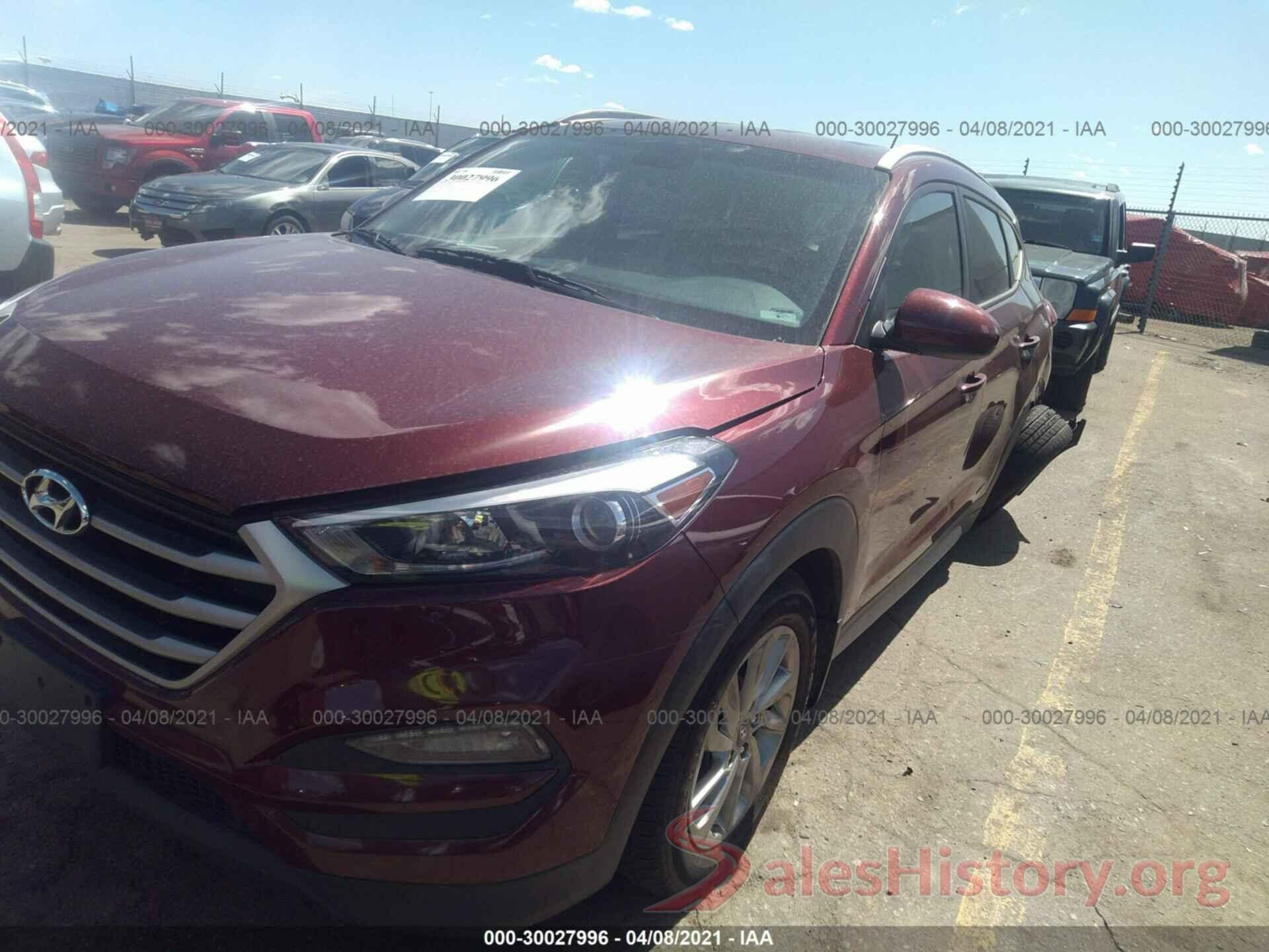 KM8J3CA43HU445802 2017 HYUNDAI TUCSON