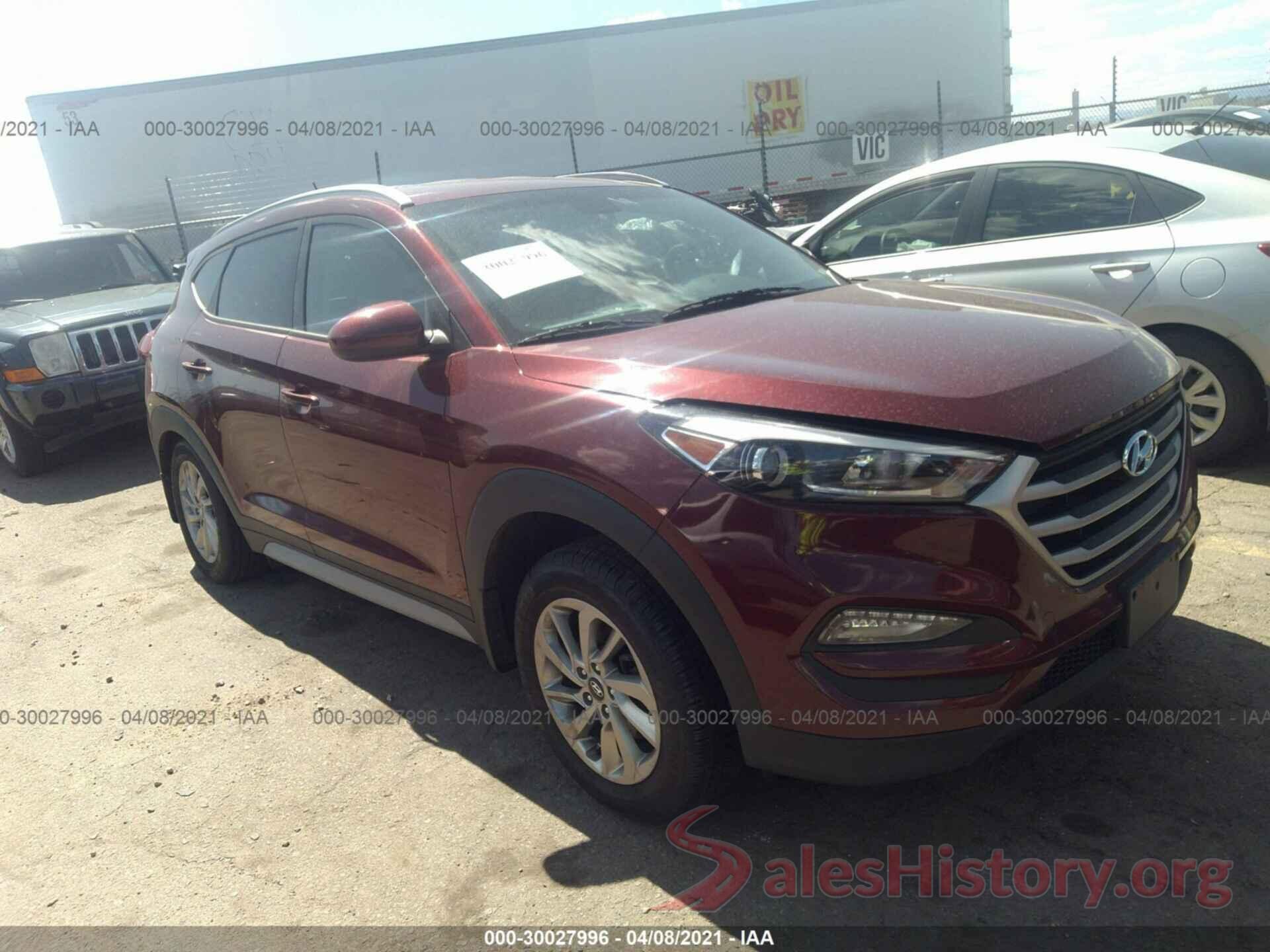 KM8J3CA43HU445802 2017 HYUNDAI TUCSON