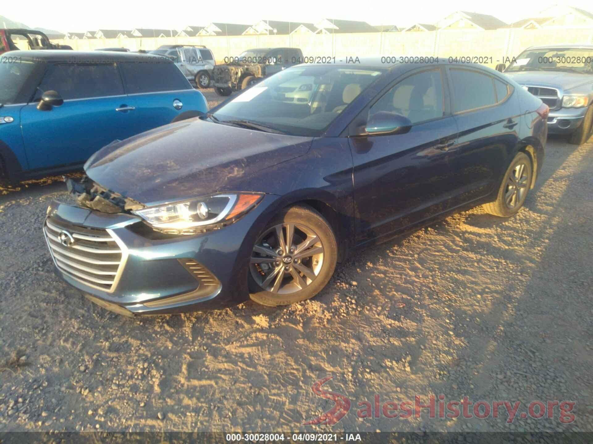 5NPD84LF9JH309925 2018 HYUNDAI ELANTRA