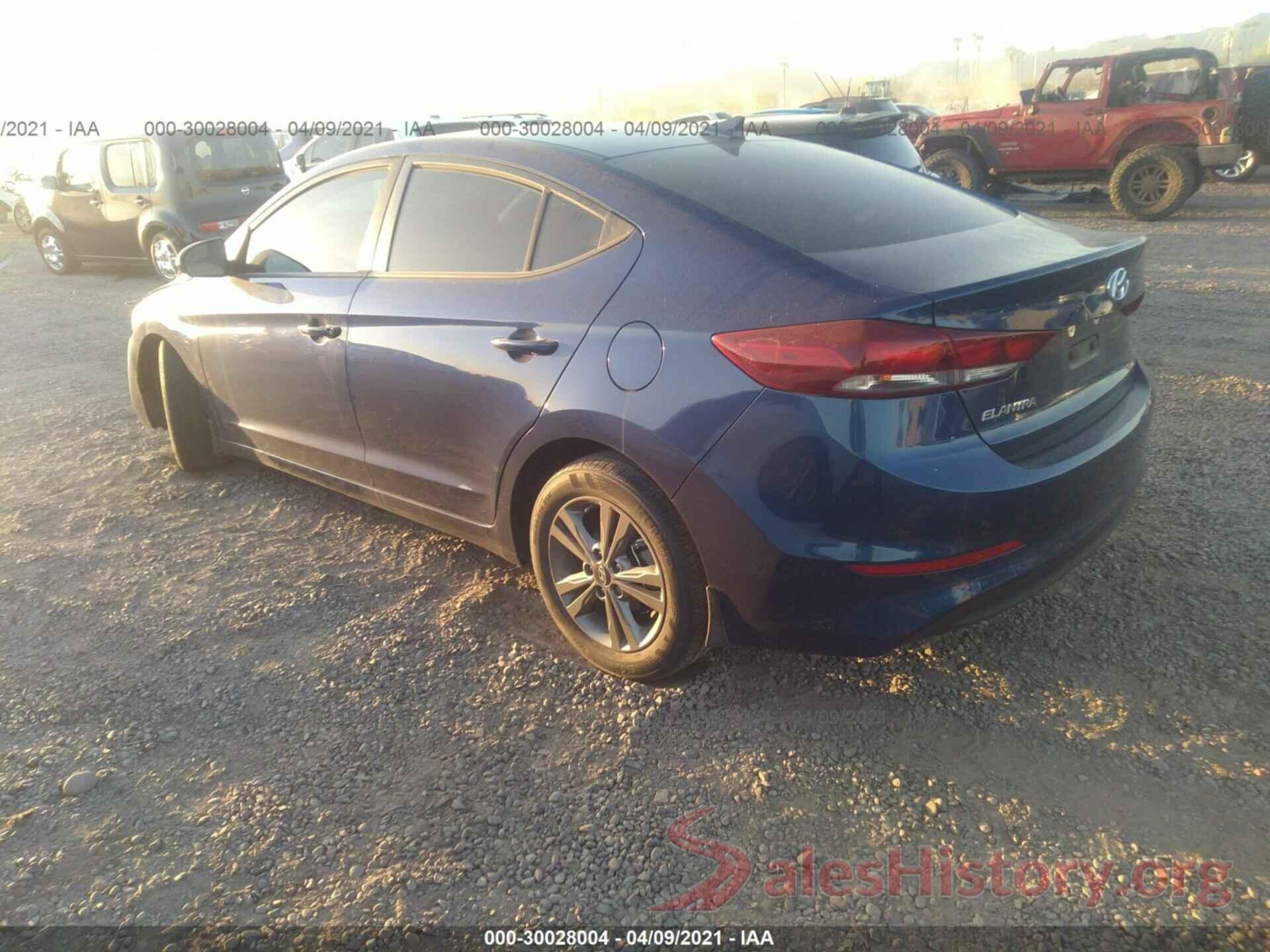 5NPD84LF9JH309925 2018 HYUNDAI ELANTRA