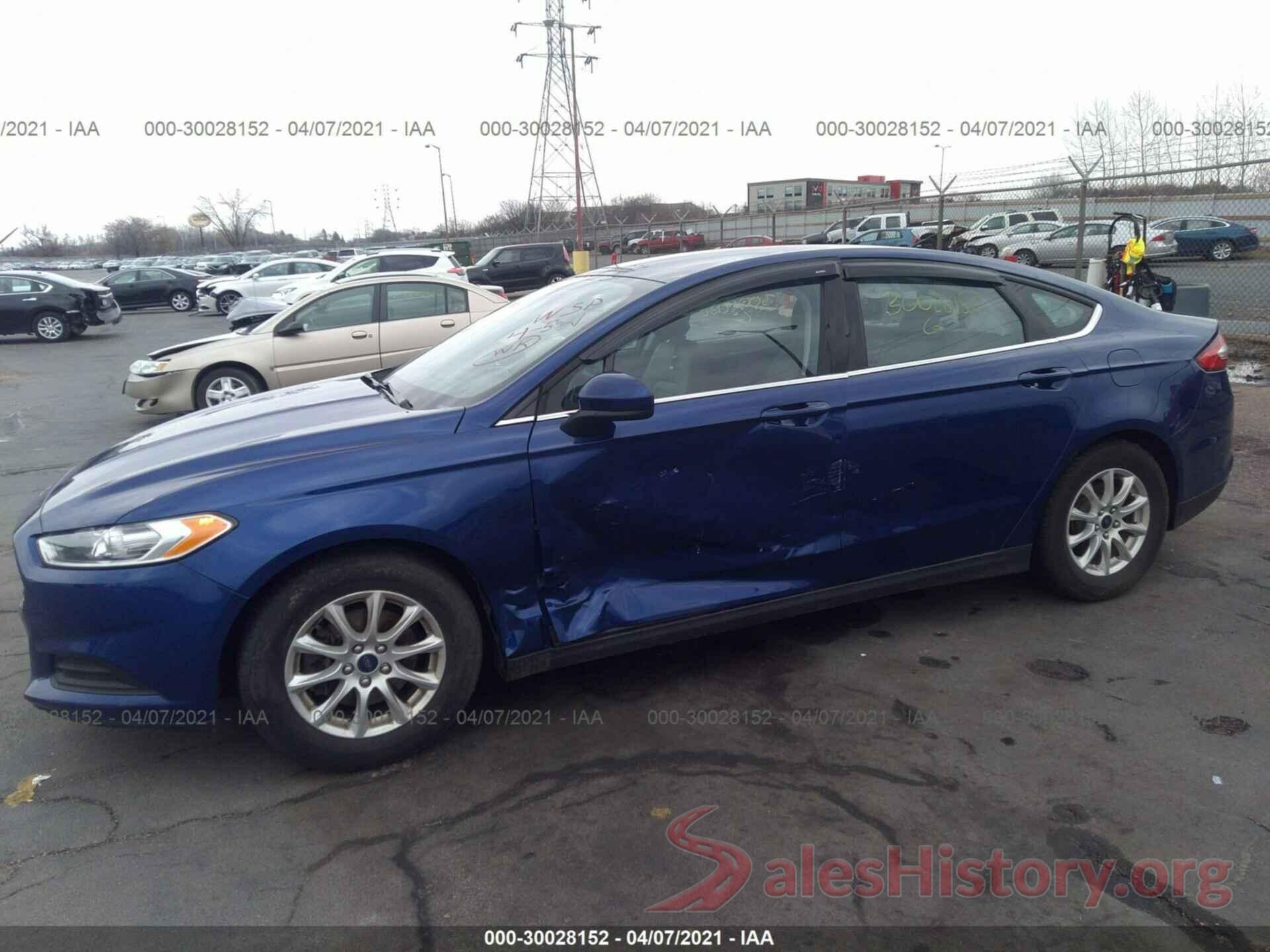 3FA6P0G76GR152146 2016 FORD FUSION