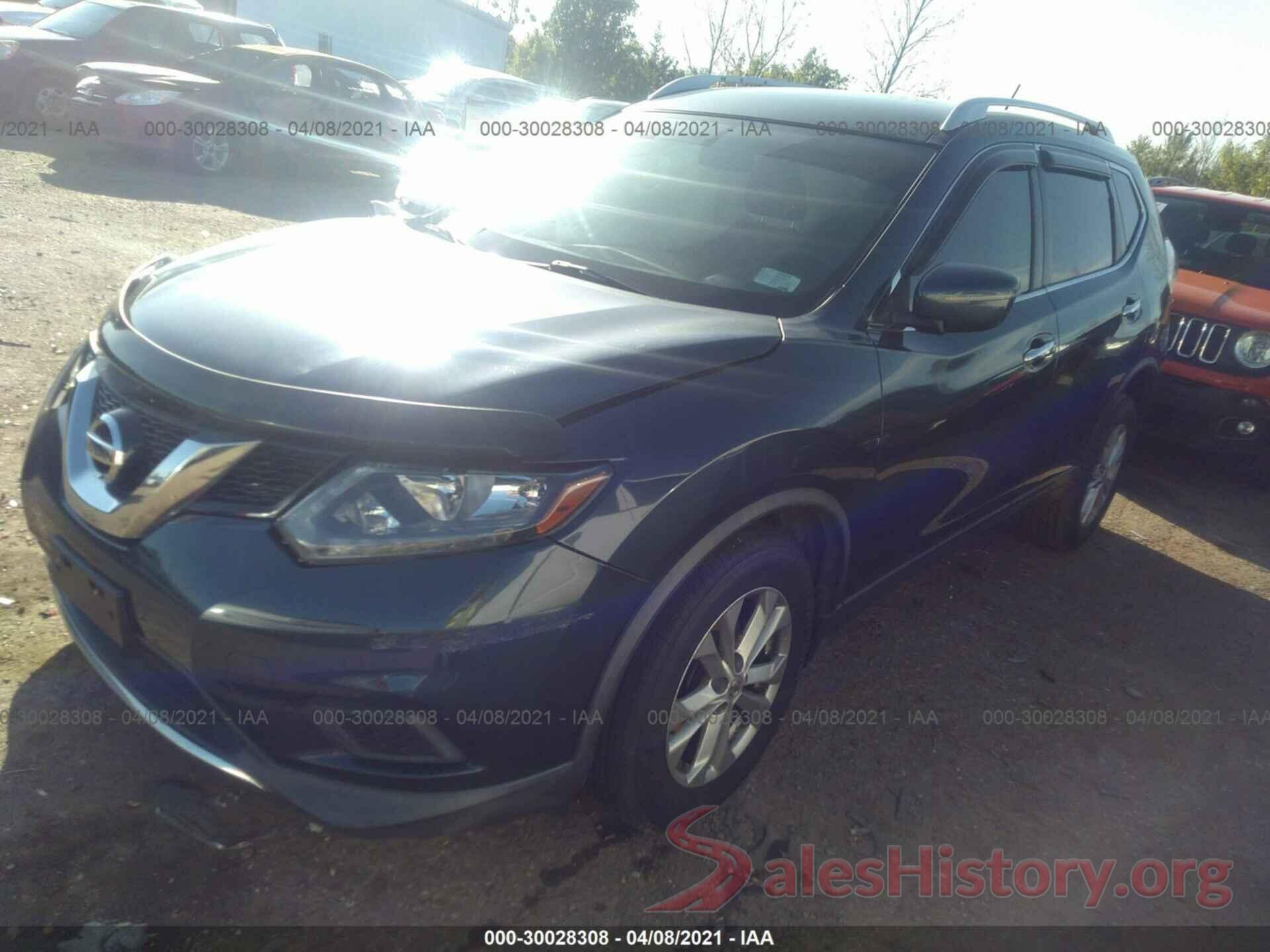 KNMAT2MT2GP599075 2016 NISSAN ROGUE