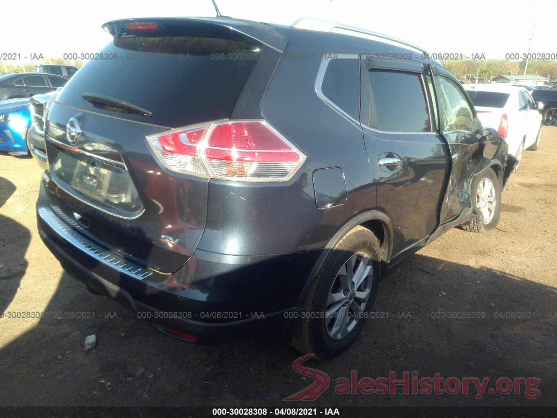 KNMAT2MT2GP599075 2016 NISSAN ROGUE