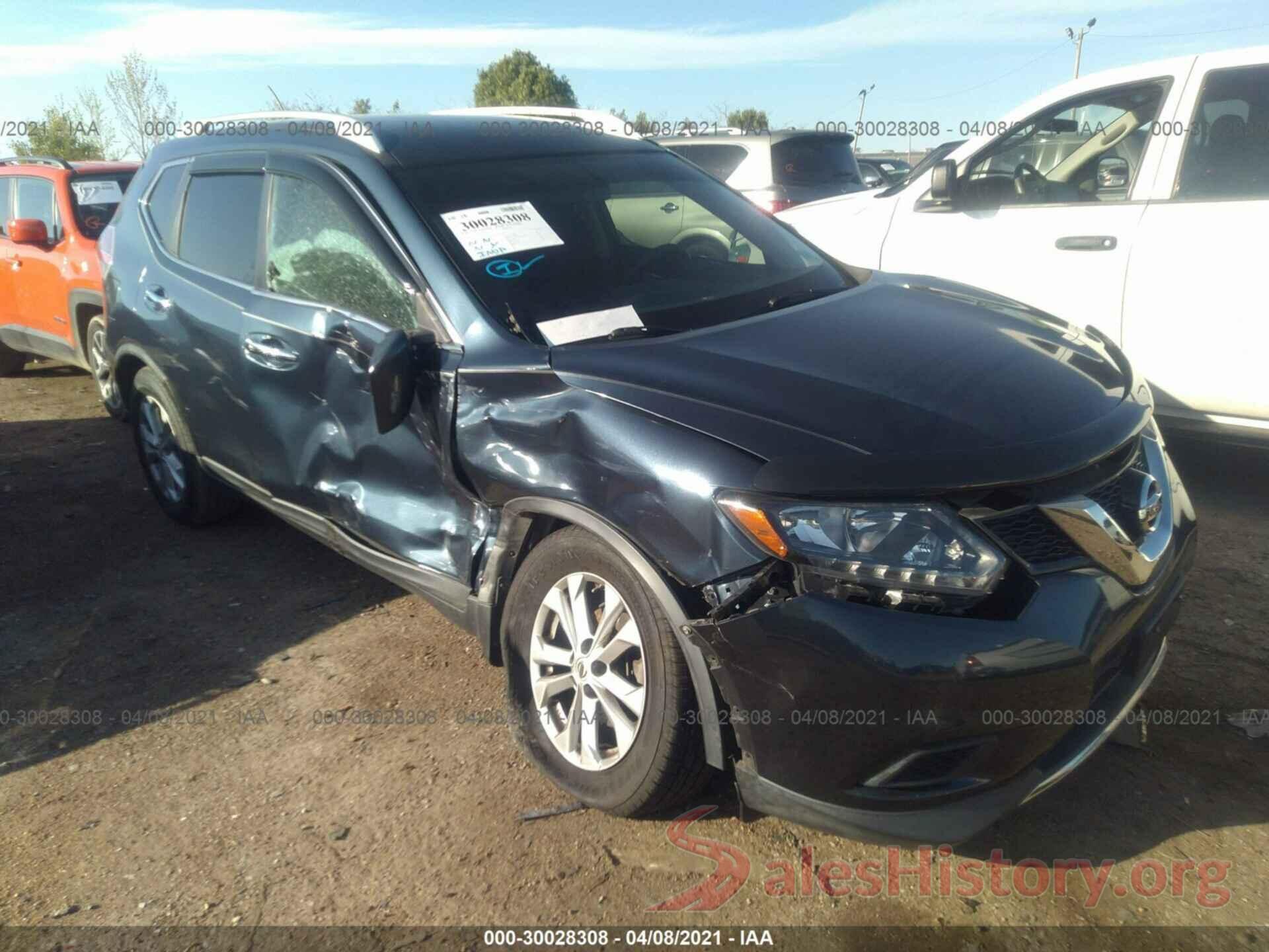 KNMAT2MT2GP599075 2016 NISSAN ROGUE