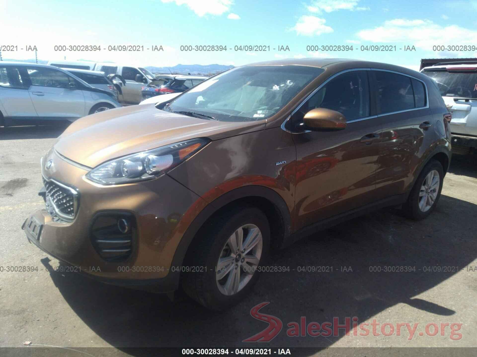 KNDPMCACXH7050212 2017 KIA SPORTAGE