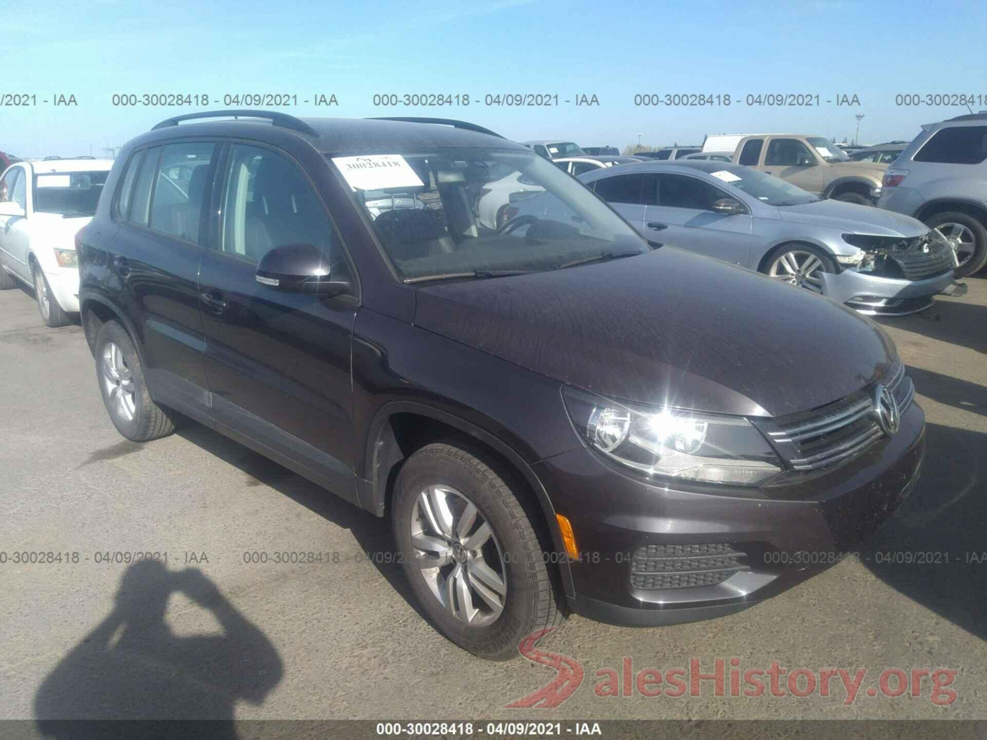 WVGAV7AX3GW583659 2016 VOLKSWAGEN TIGUAN