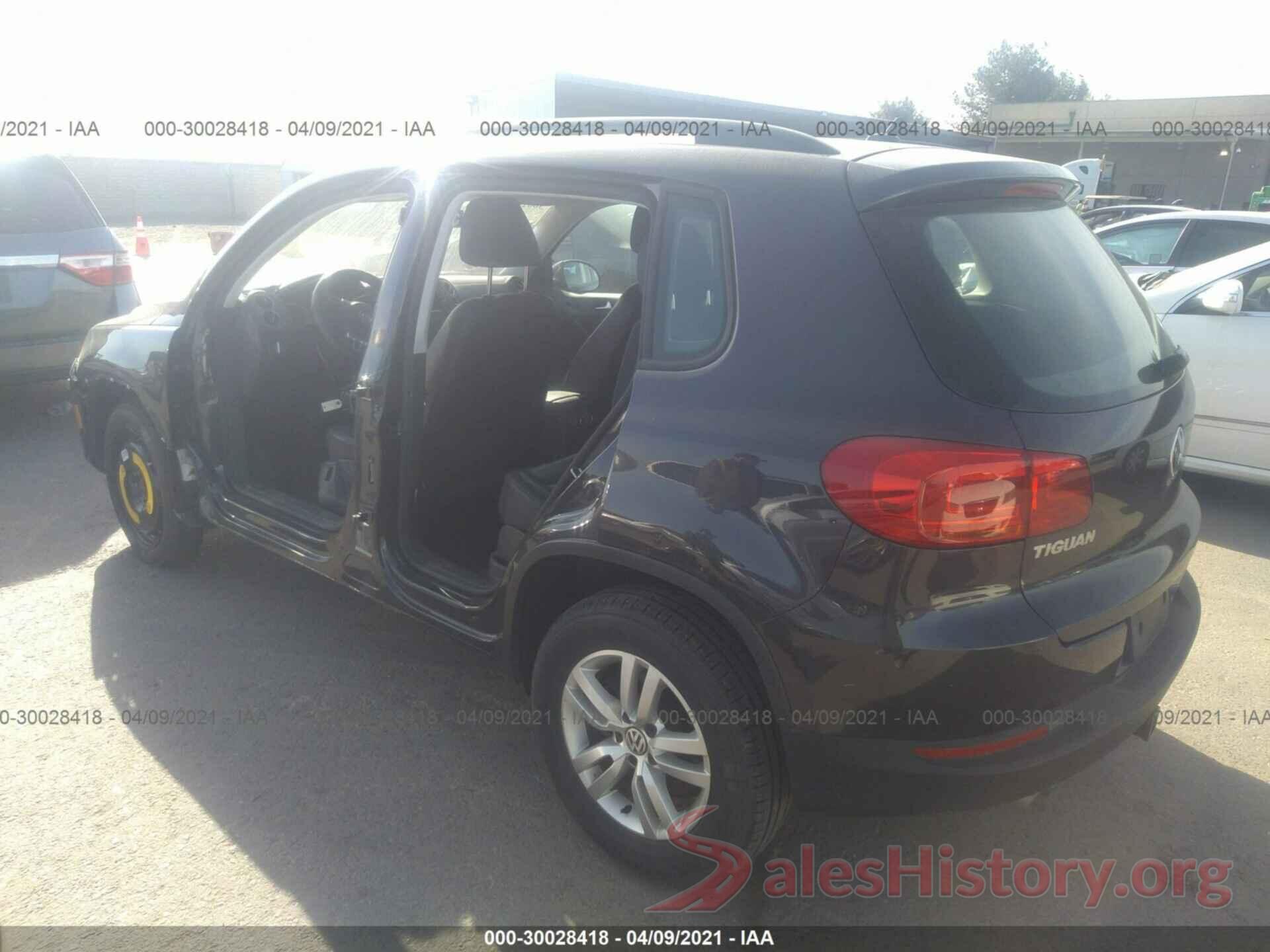 WVGAV7AX3GW583659 2016 VOLKSWAGEN TIGUAN