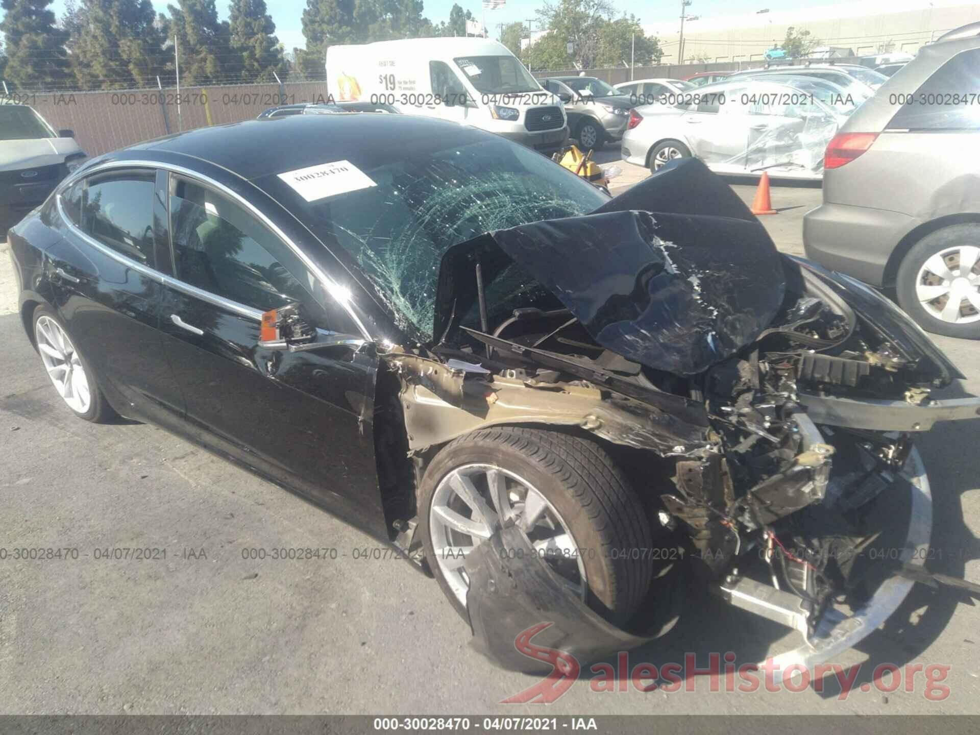 5YJ3E1EA1KF312662 2019 TESLA MODEL 3