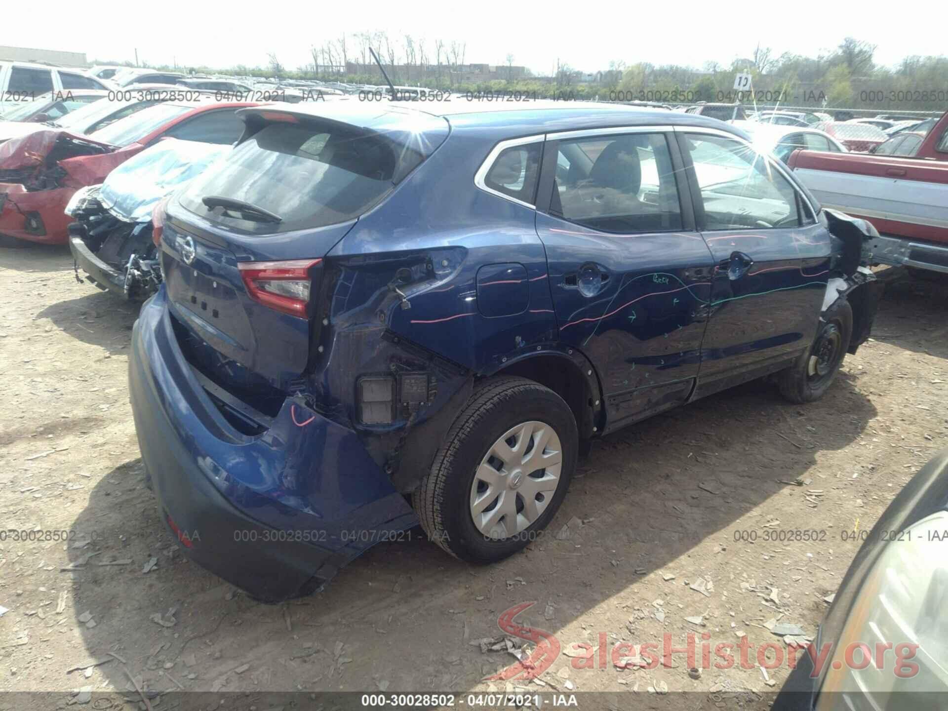 JN1BJ1CV1LW251567 2020 NISSAN ROGUE SPORT