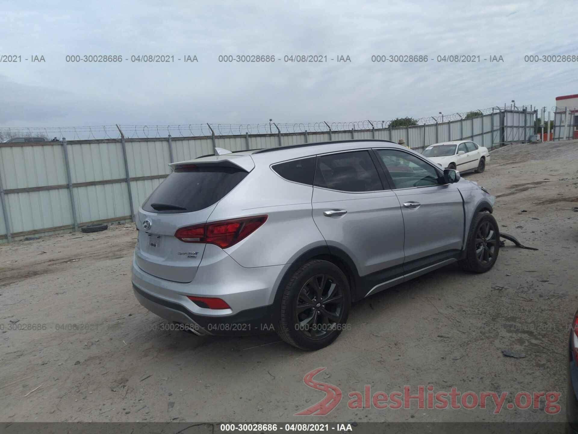 5XYZW4LA0HG398138 2017 HYUNDAI SANTA FE SPORT