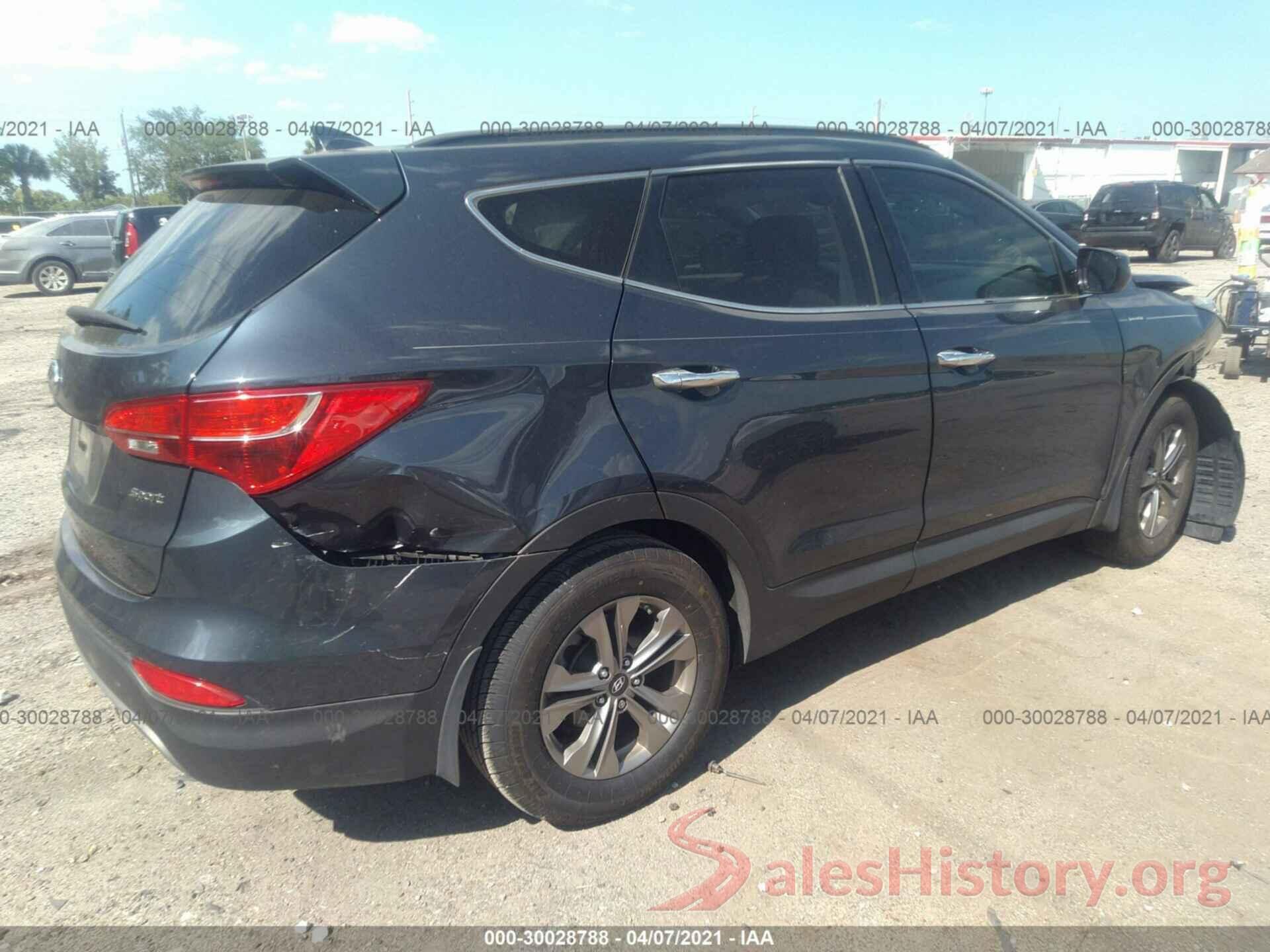 5XYZU3LB2GG366346 2016 HYUNDAI SANTA FE SPORT