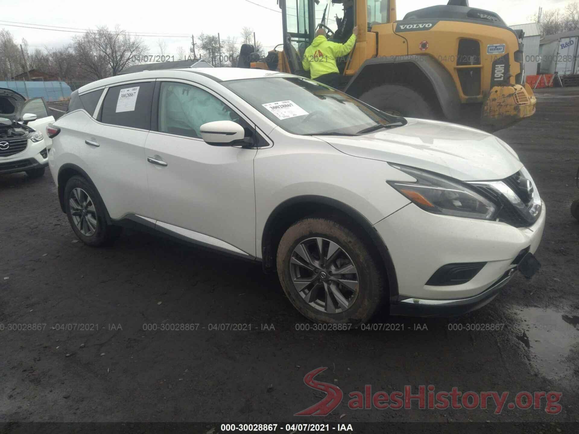 5N1AZ2MH0JN135596 2018 NISSAN MURANO