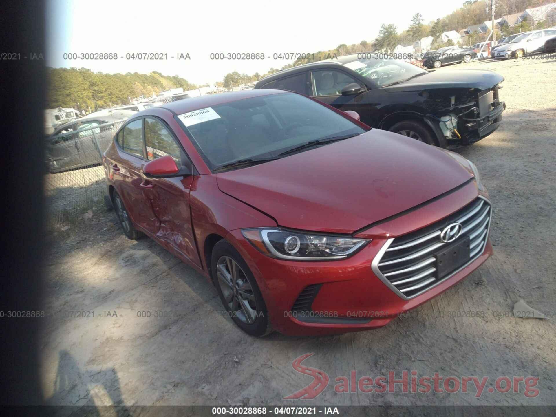 5NPD84LFXJH236774 2018 HYUNDAI ELANTRA