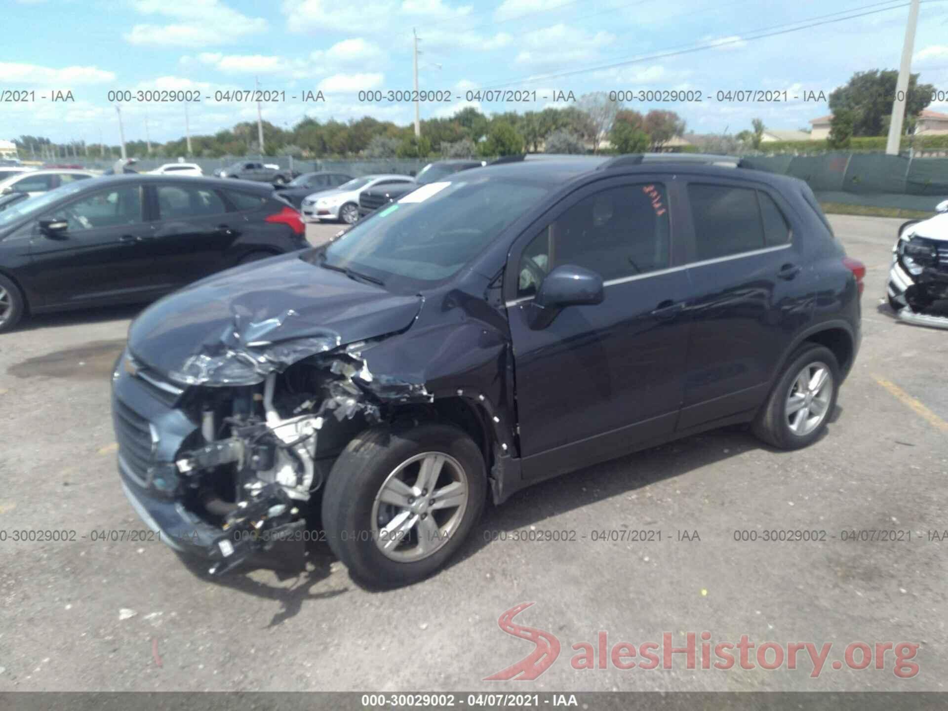 3GNCJLSB6JL333602 2018 CHEVROLET TRAX