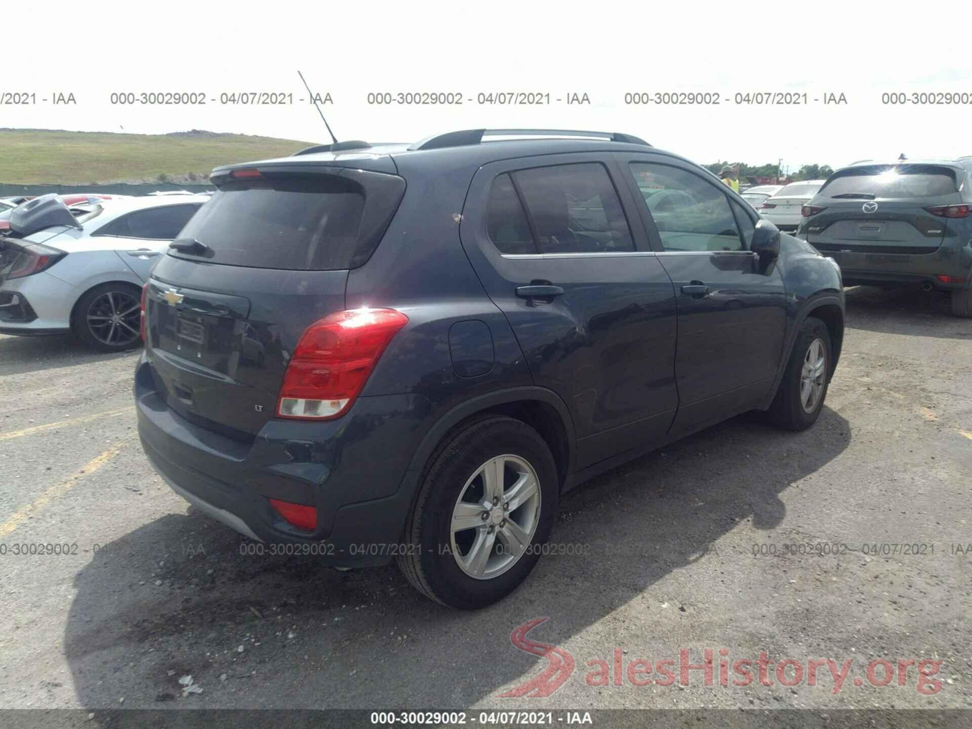 3GNCJLSB6JL333602 2018 CHEVROLET TRAX