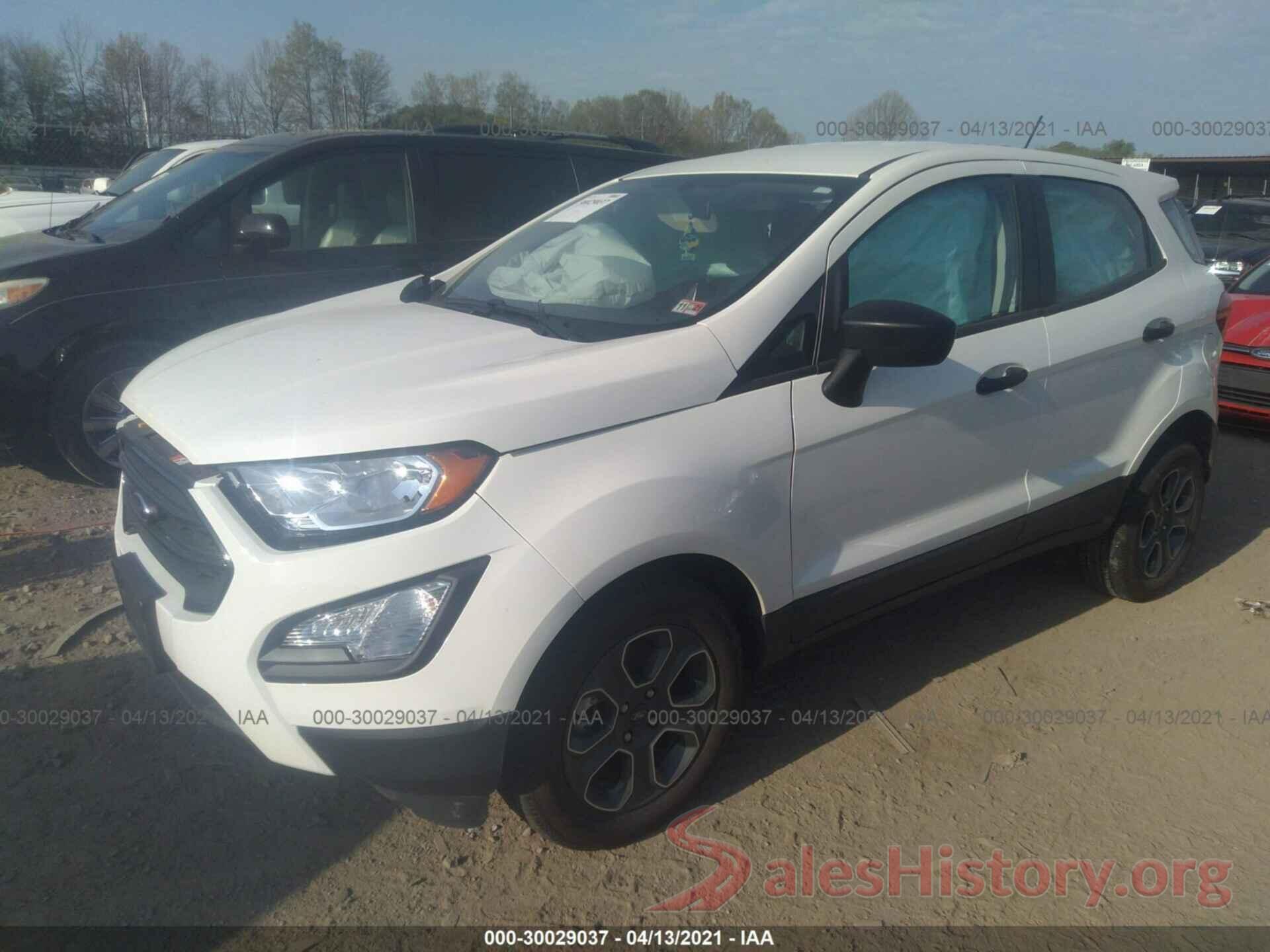 MAJ3S2FEXLC386263 2020 FORD ECOSPORT