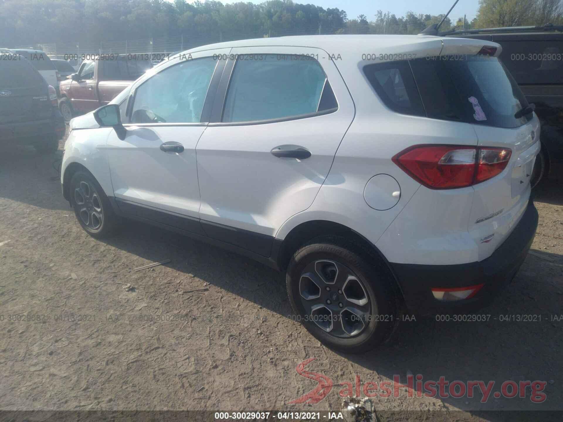 MAJ3S2FEXLC386263 2020 FORD ECOSPORT