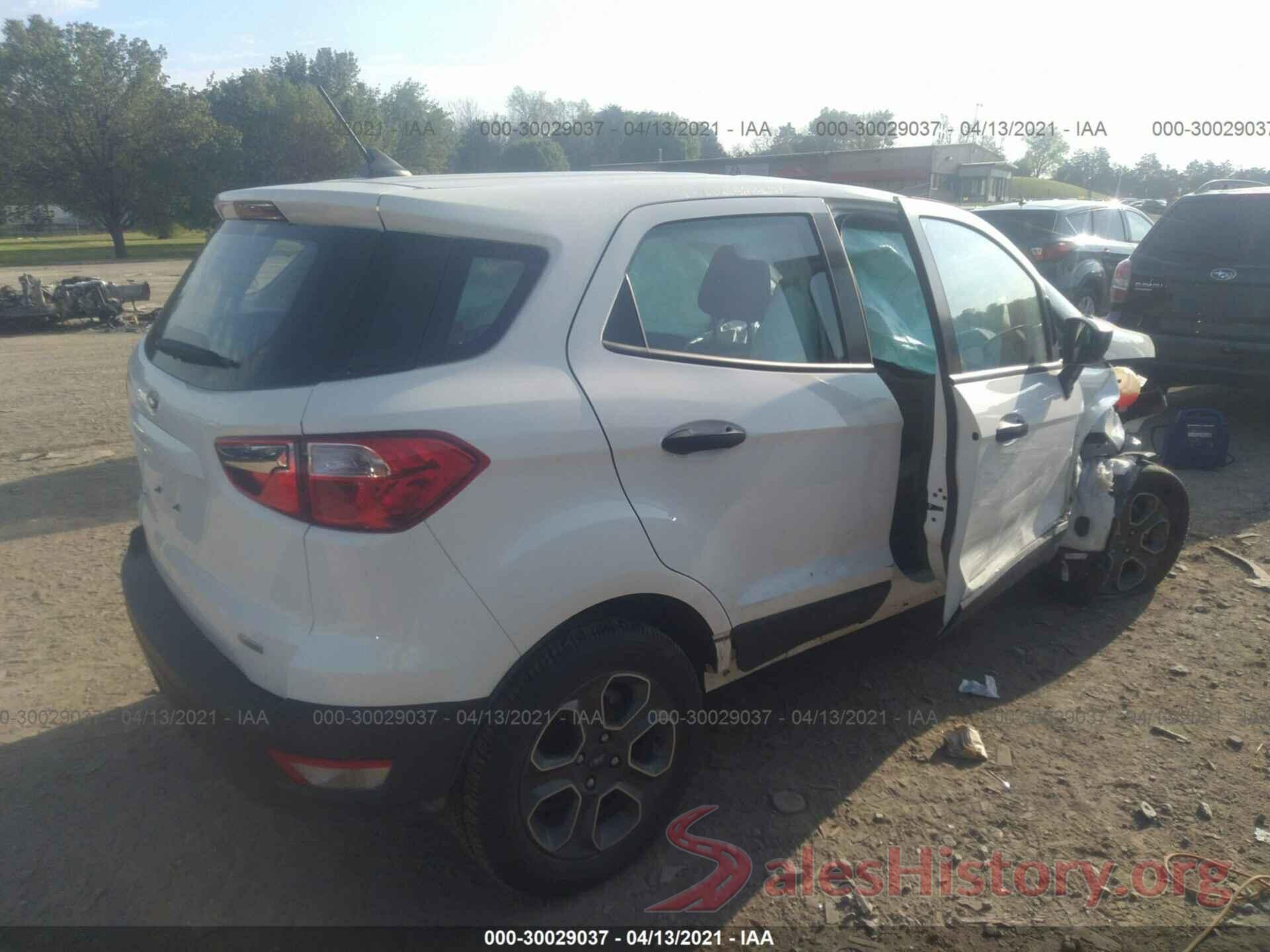 MAJ3S2FEXLC386263 2020 FORD ECOSPORT