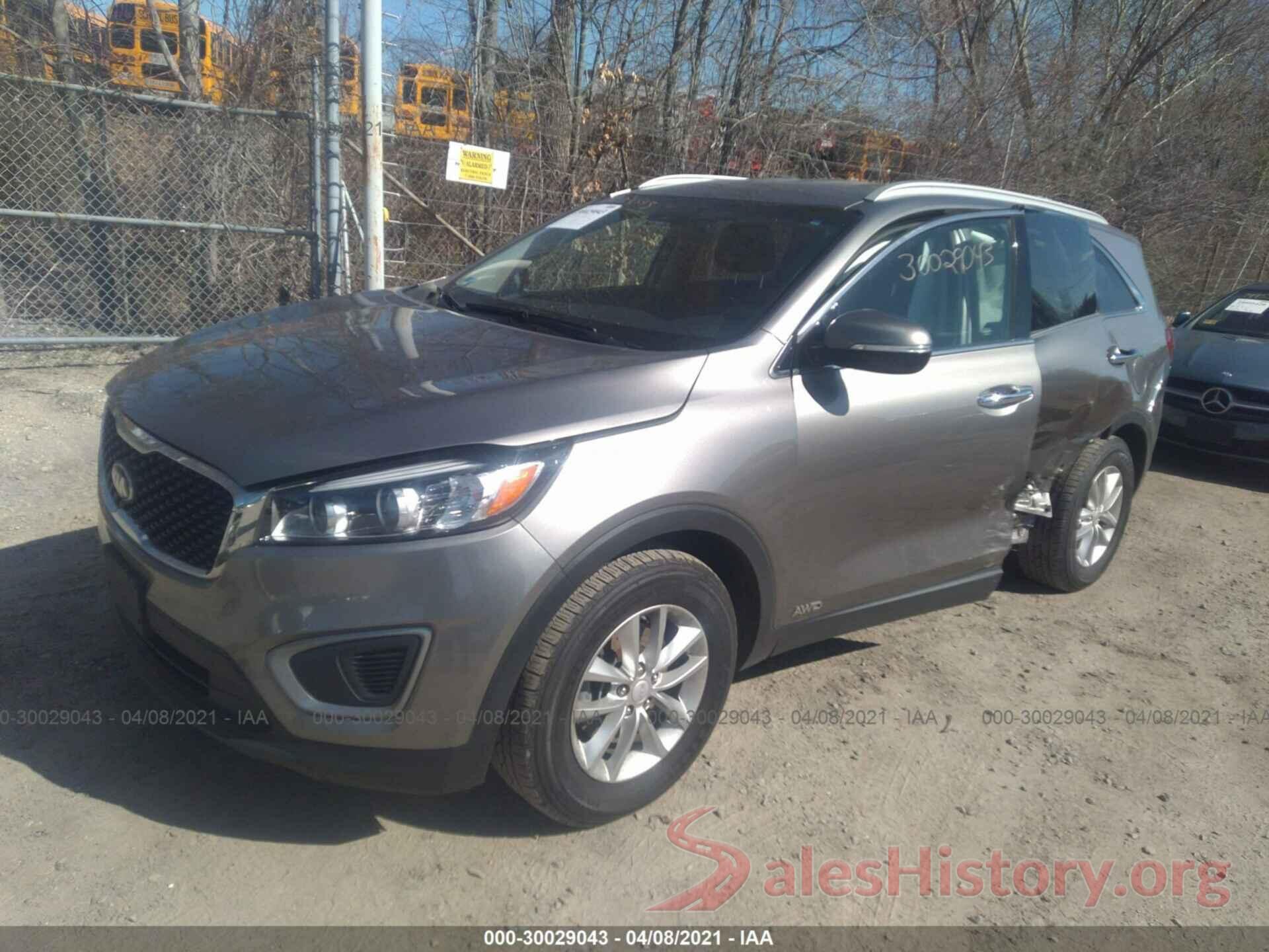 5XYPGDA33GG150490 2016 KIA SORENTO