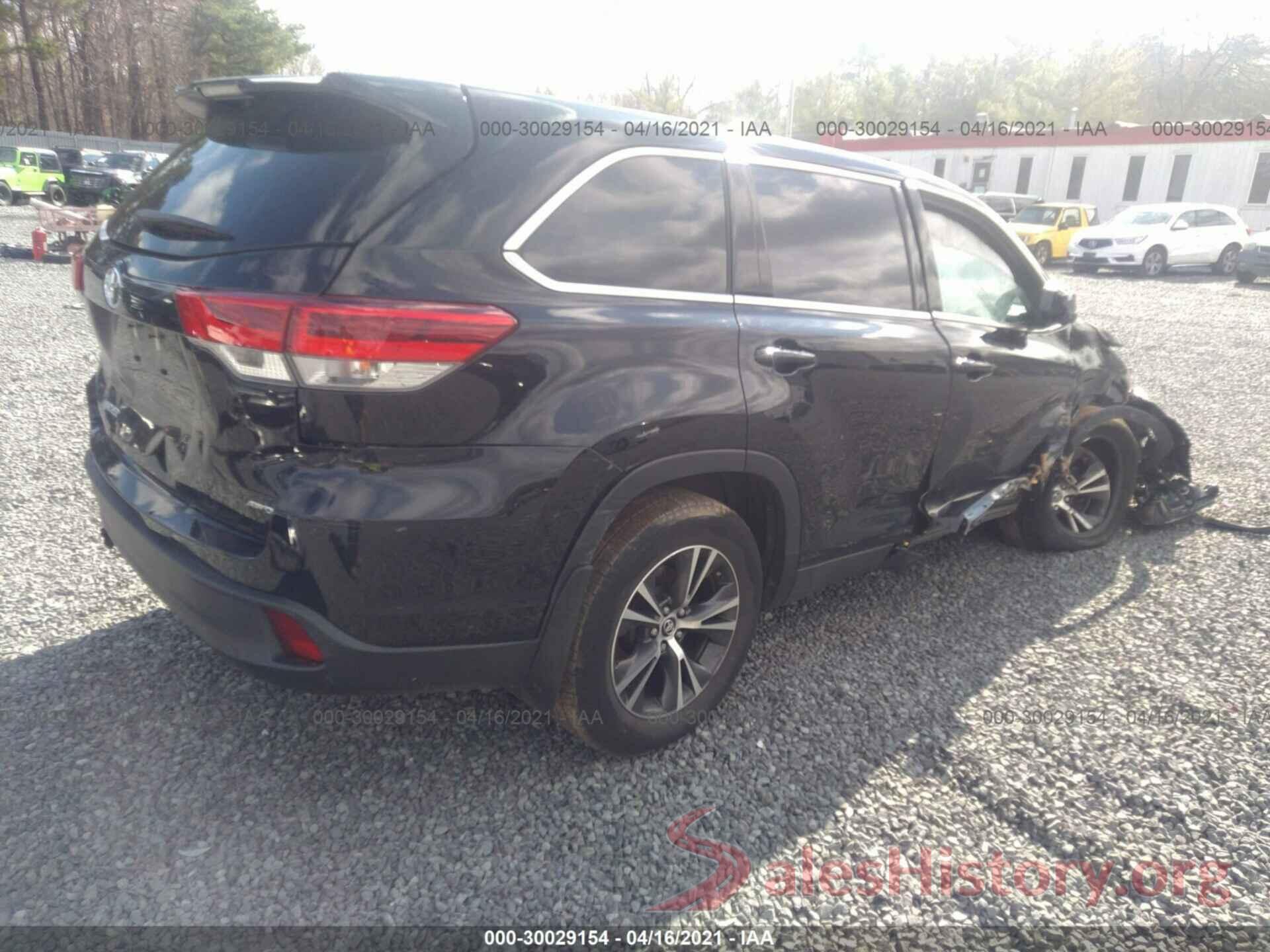 5TDBZRFH2KS729035 2019 TOYOTA HIGHLANDER