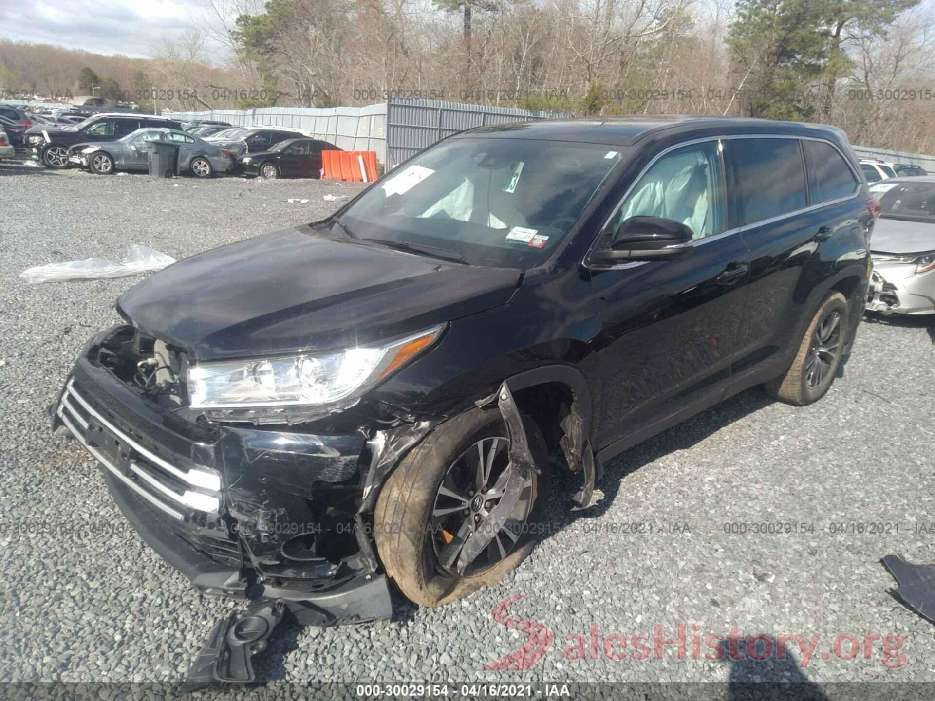 5TDBZRFH2KS729035 2019 TOYOTA HIGHLANDER