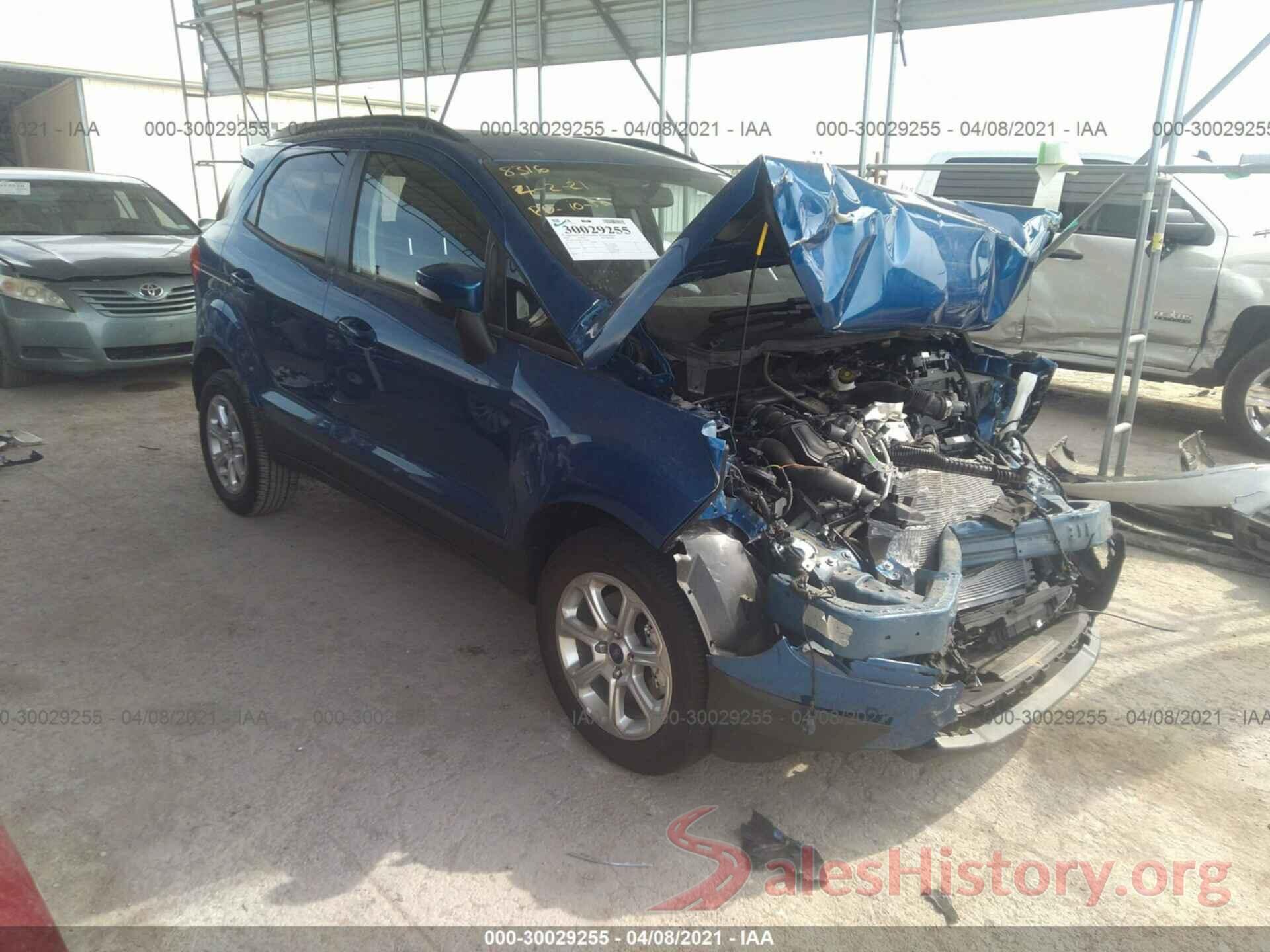 MAJ3S2GE0LC378316 2020 FORD ECOSPORT