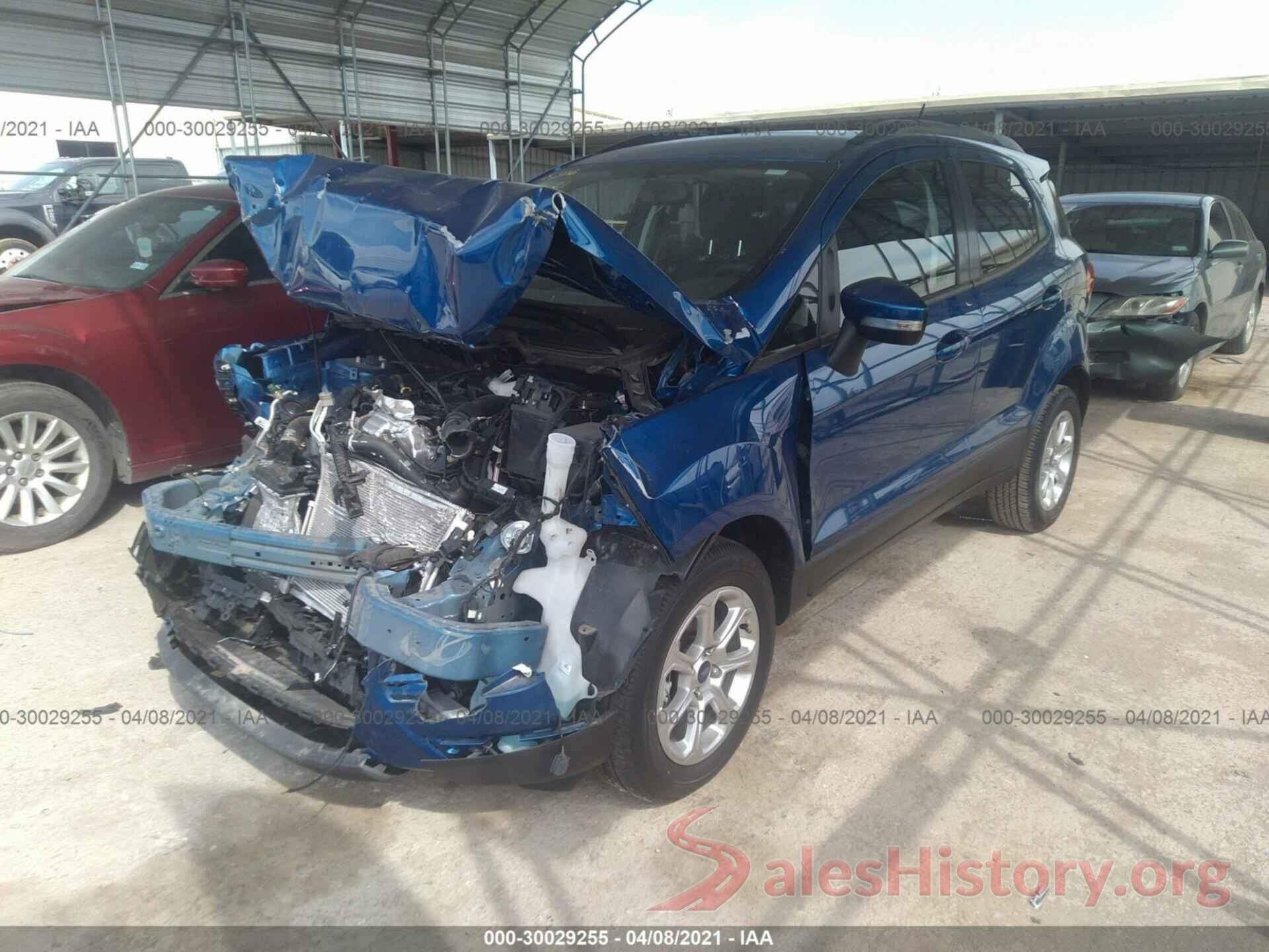 MAJ3S2GE0LC378316 2020 FORD ECOSPORT