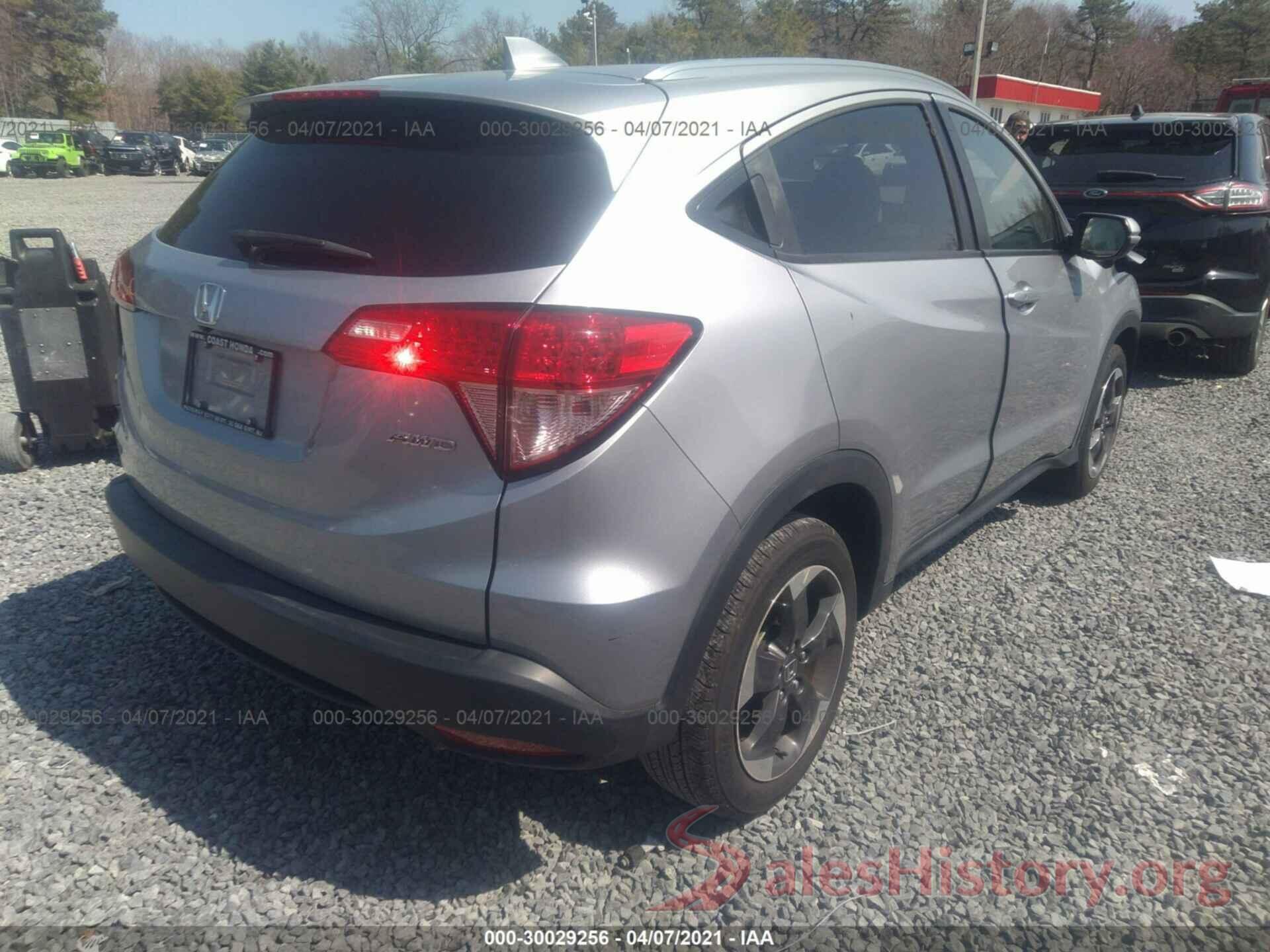 3CZRU6H7XJM700357 2018 HONDA HR-V